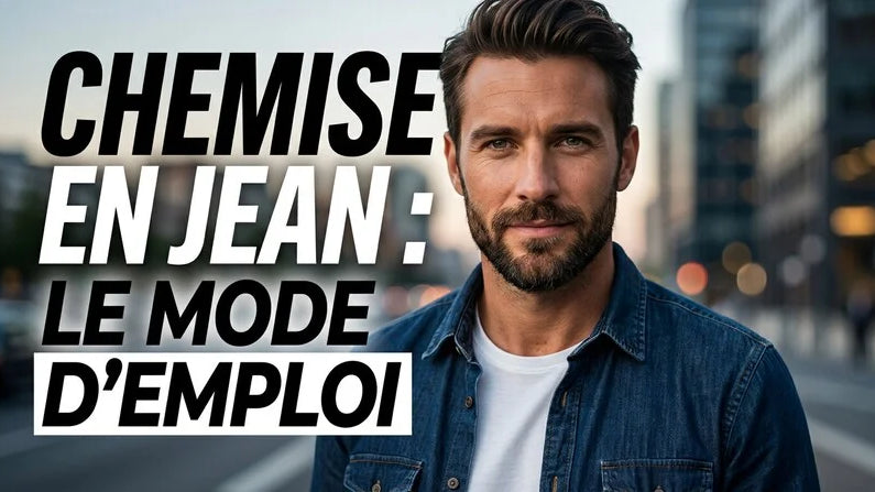 Comment porter une chemise en jean homme : le vestiaire moderne