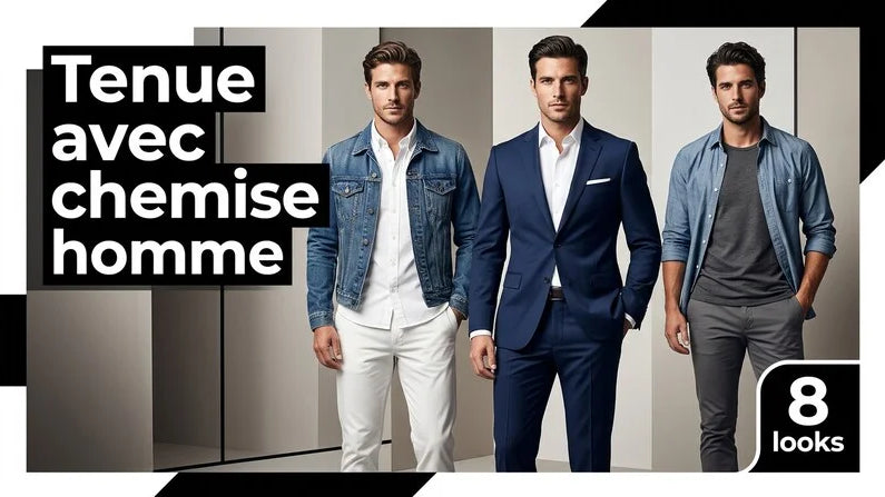 Tenue avec chemise homme : 8 looks pour tous les jours