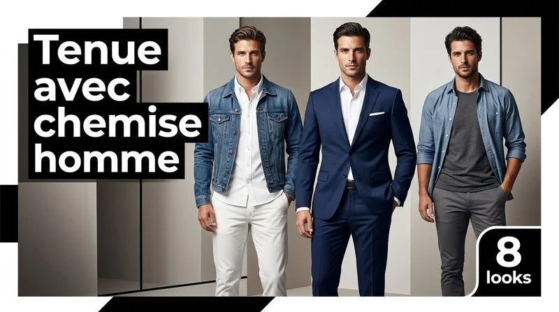 Tenue avec chemise homme : 8 looks pour tous les jours