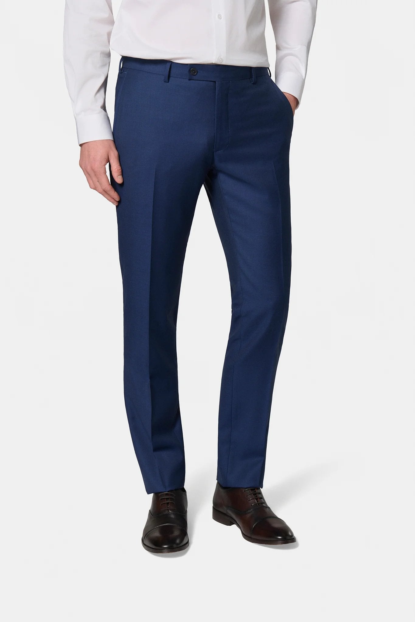 Costume en sergé pure laine de la Maison italienne Zegna fil à fil, Jerem