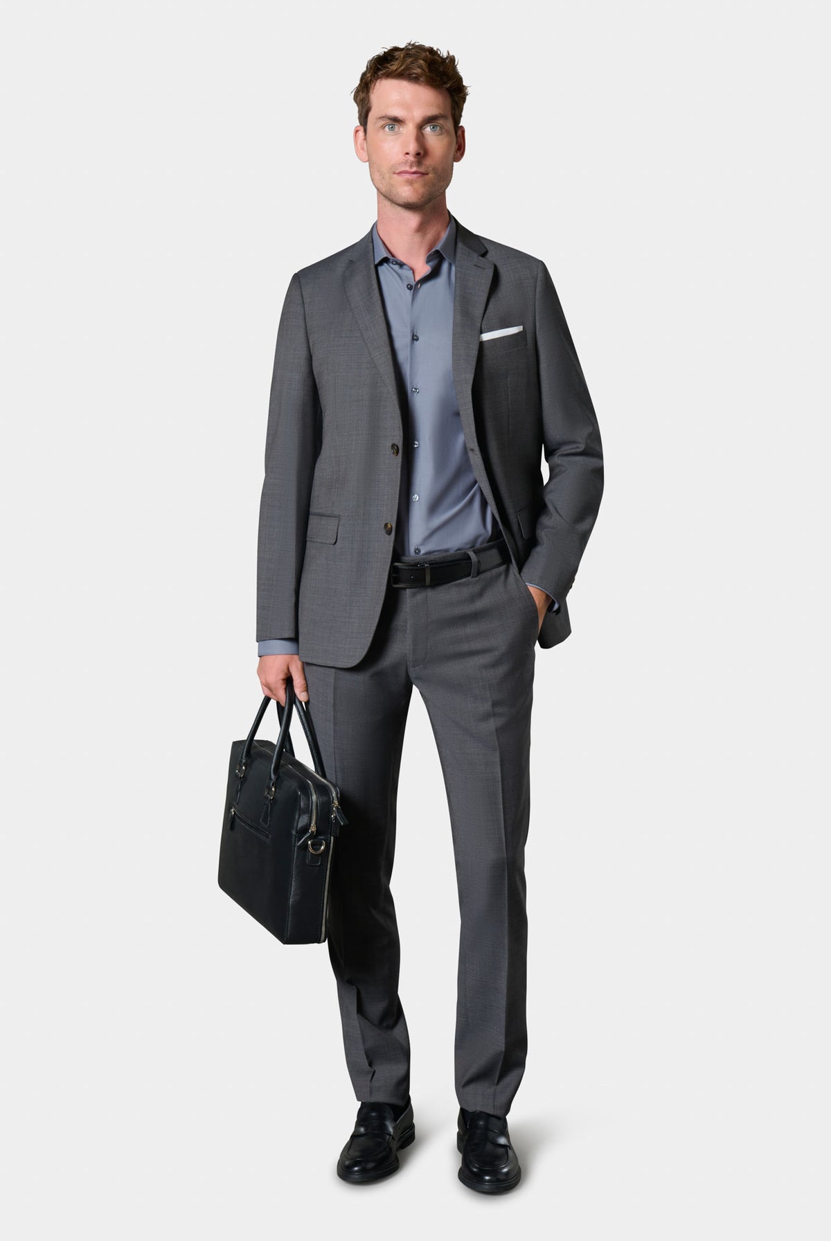 Chemise droite manches courtes en COOLMAX®