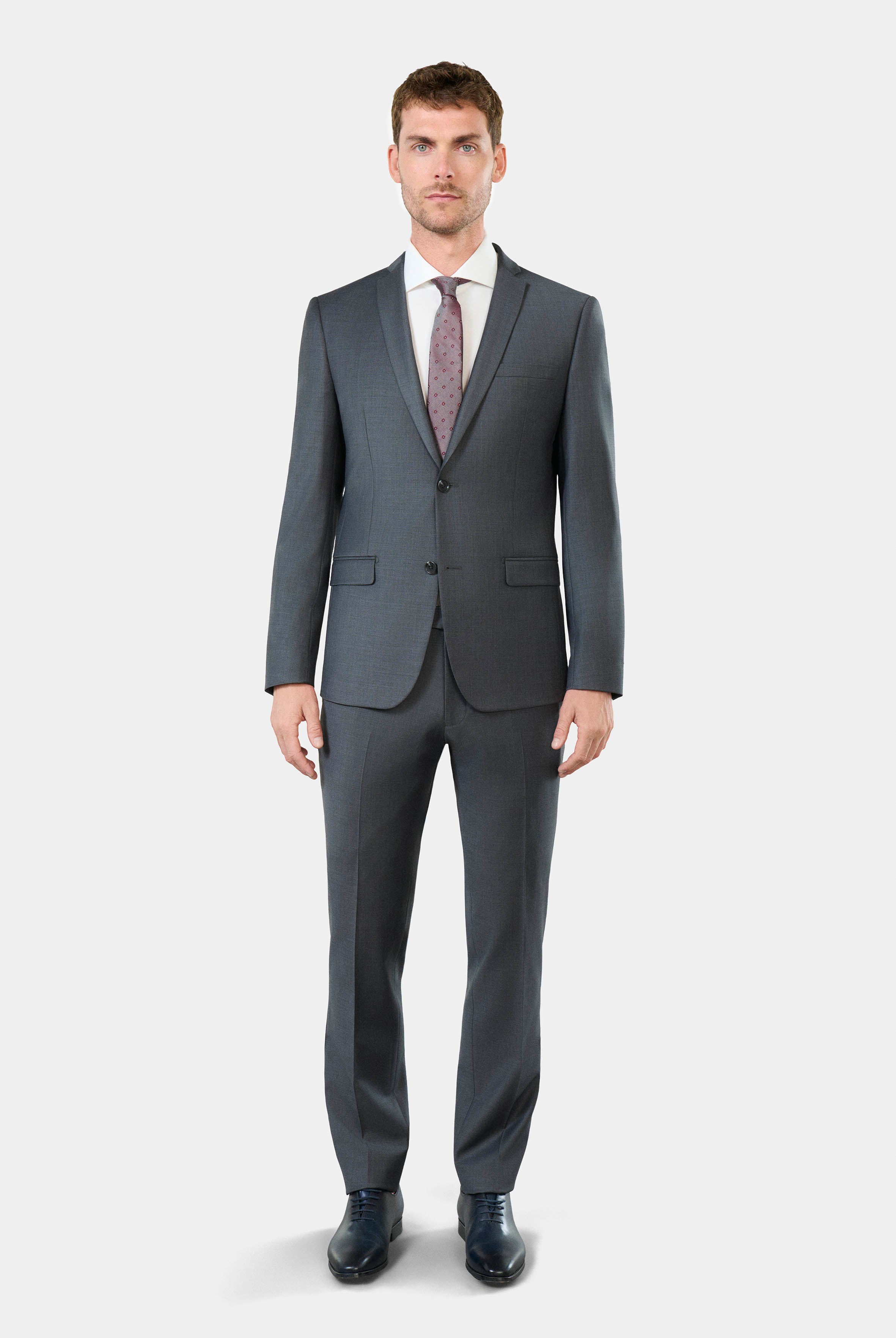 Veste de costume lavable Jerem, entièrement doublée, poches passepoilées à rabat