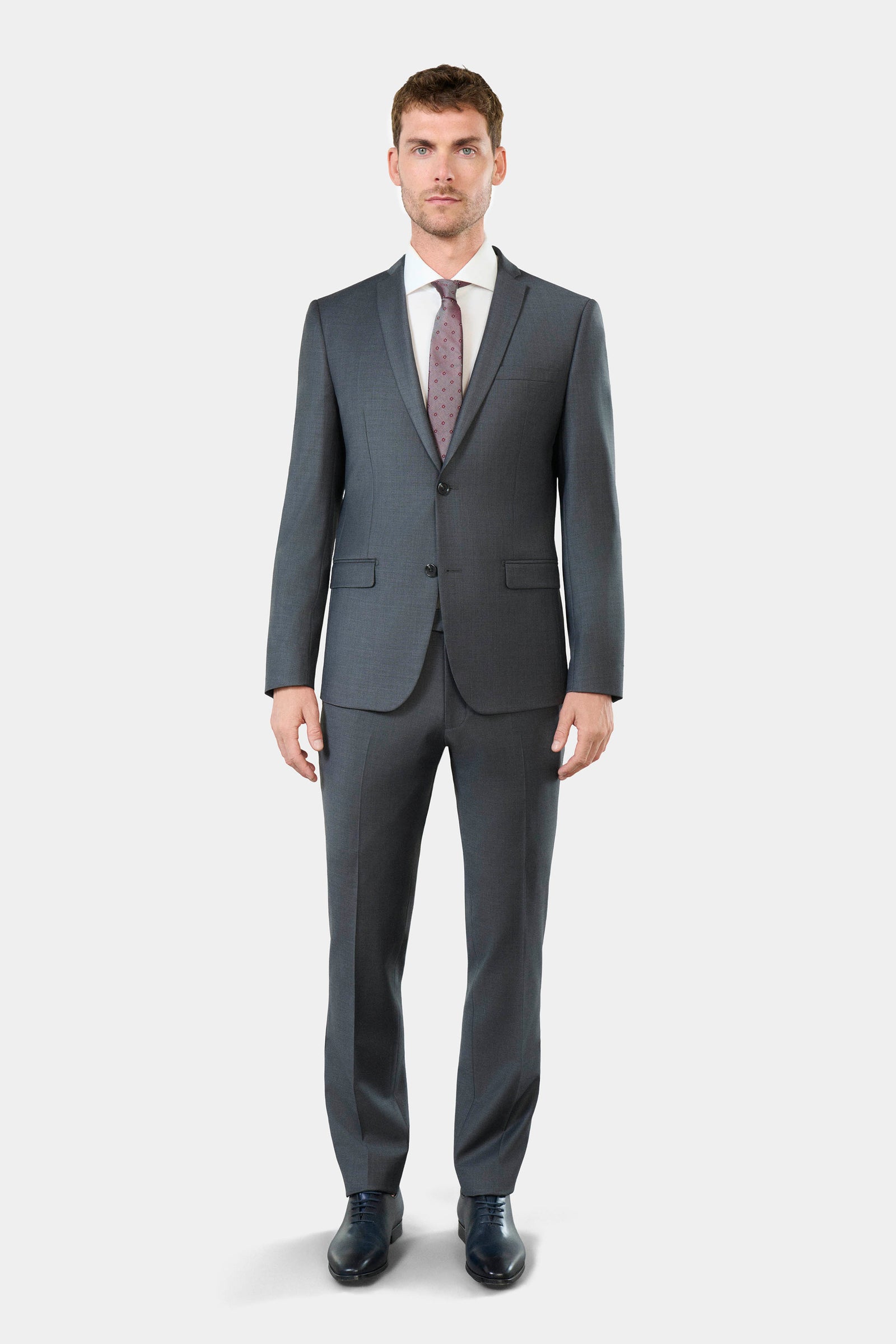 Veste de costume lavable Jerem, entièrement doublée, poches passepoilées à rabat