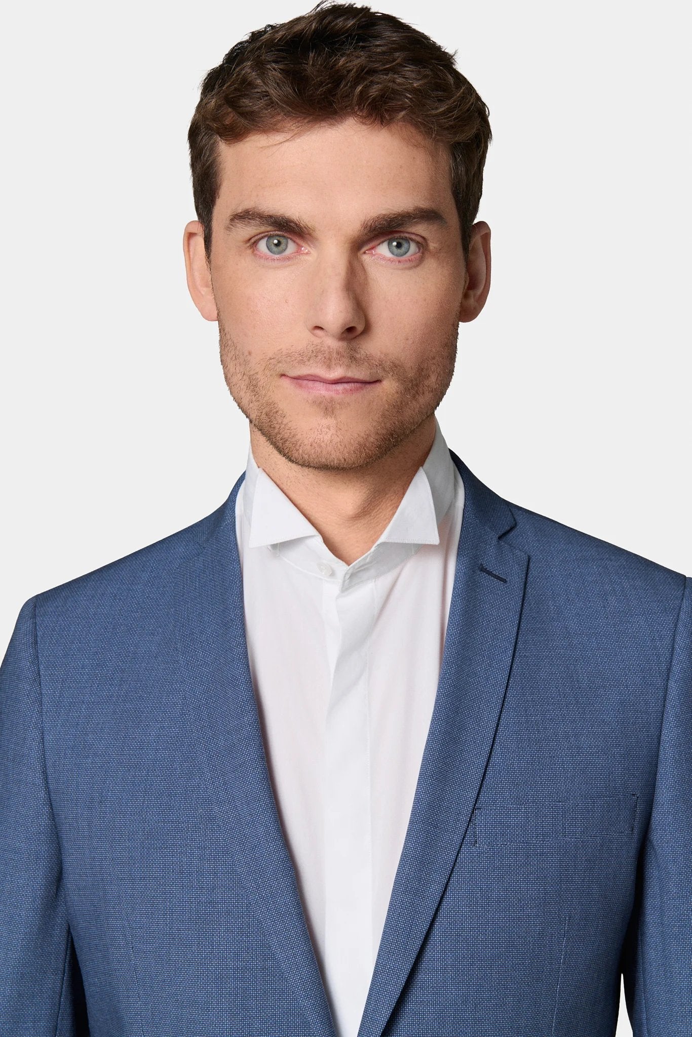Veste de costume, maille imprimée Jerem, col cranté, entièrement doublée