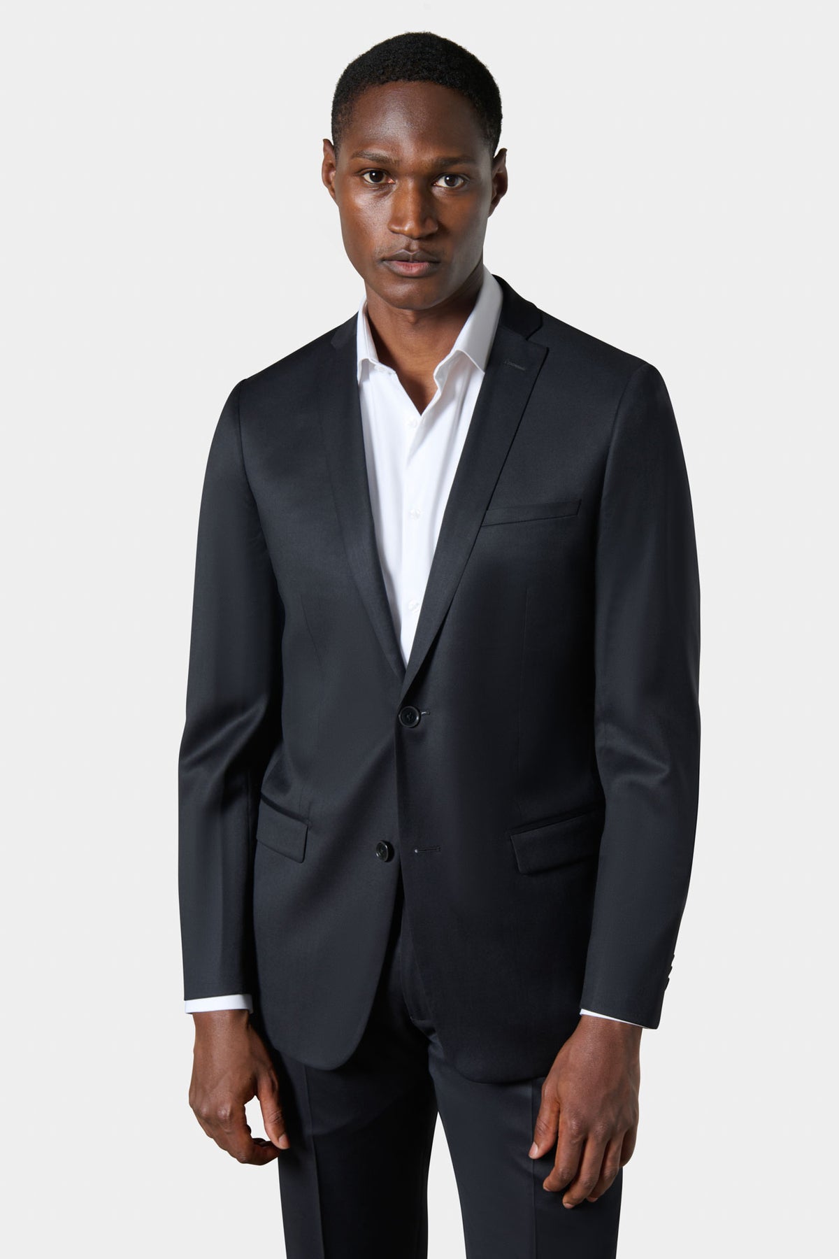 Americana de traje entallada en lana Super 120's