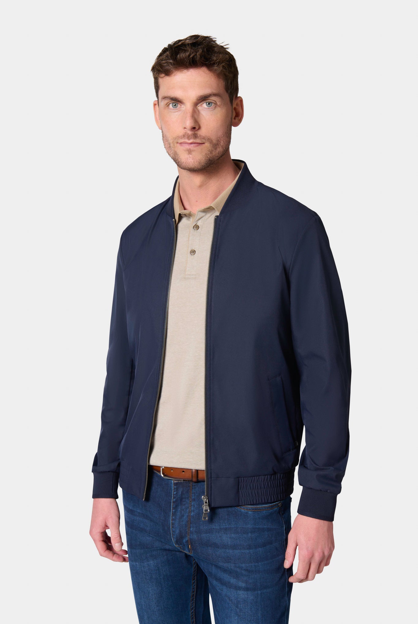 Blouson Teddy en tissu déperlant Jerem