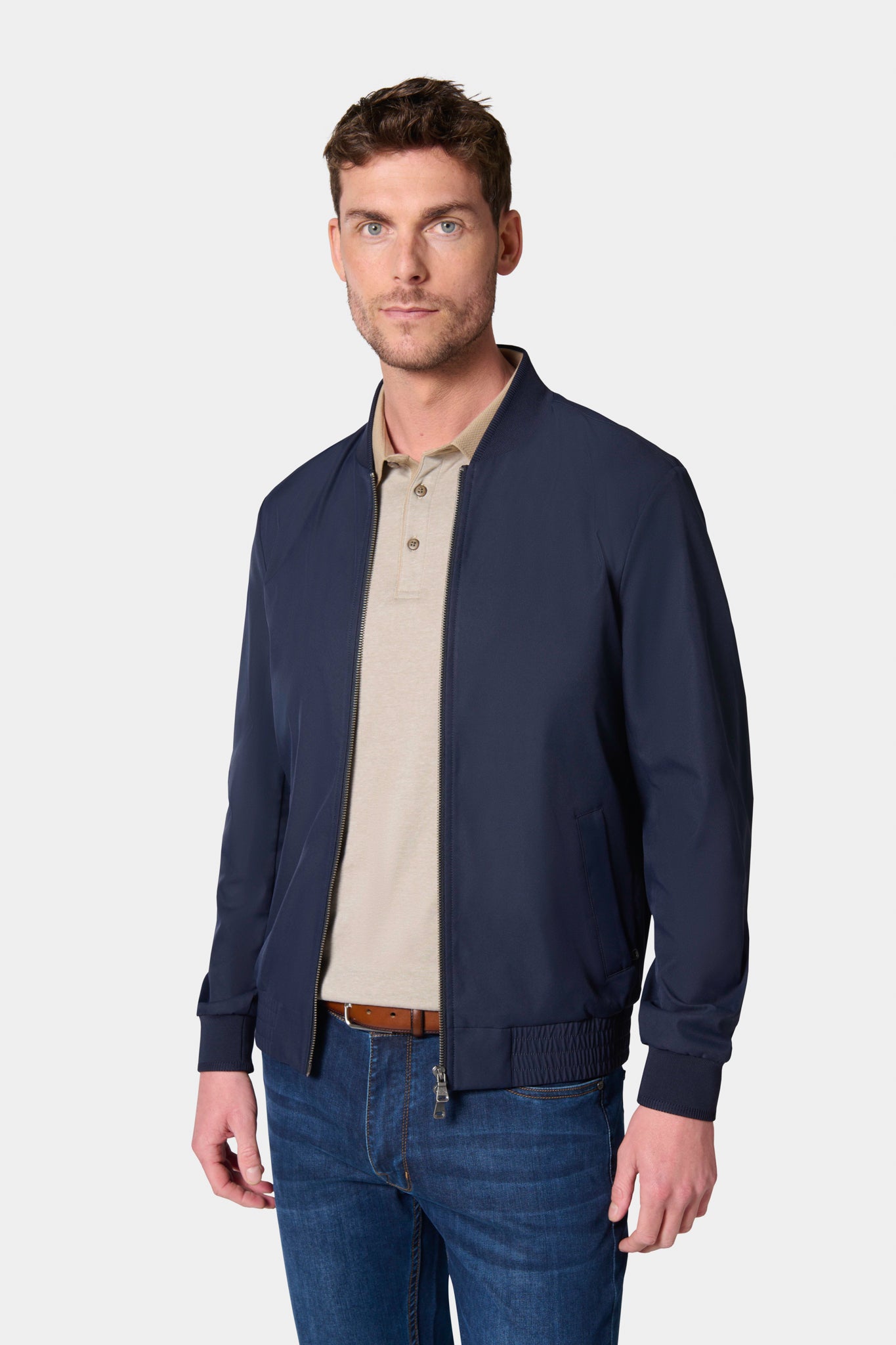 Blouson Teddy en tissu déperlant Jerem
