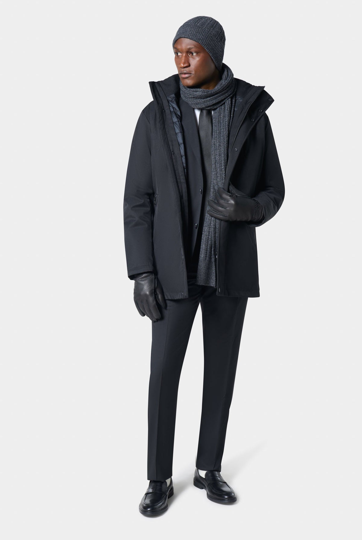 Parka avec gilet amovible Pacco — vue de dos