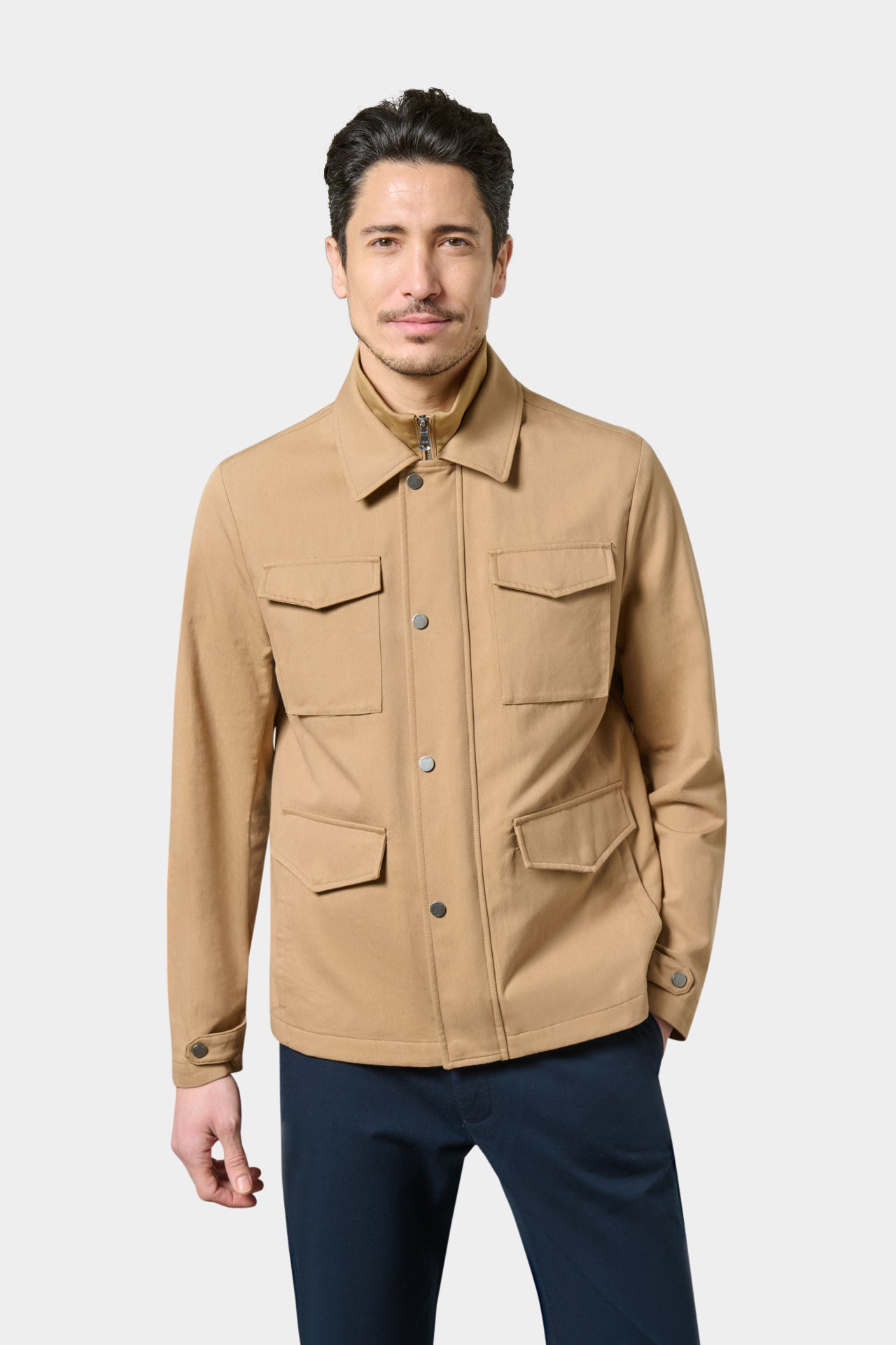 Veste saharienne courte 6 poches Pitra Jerem