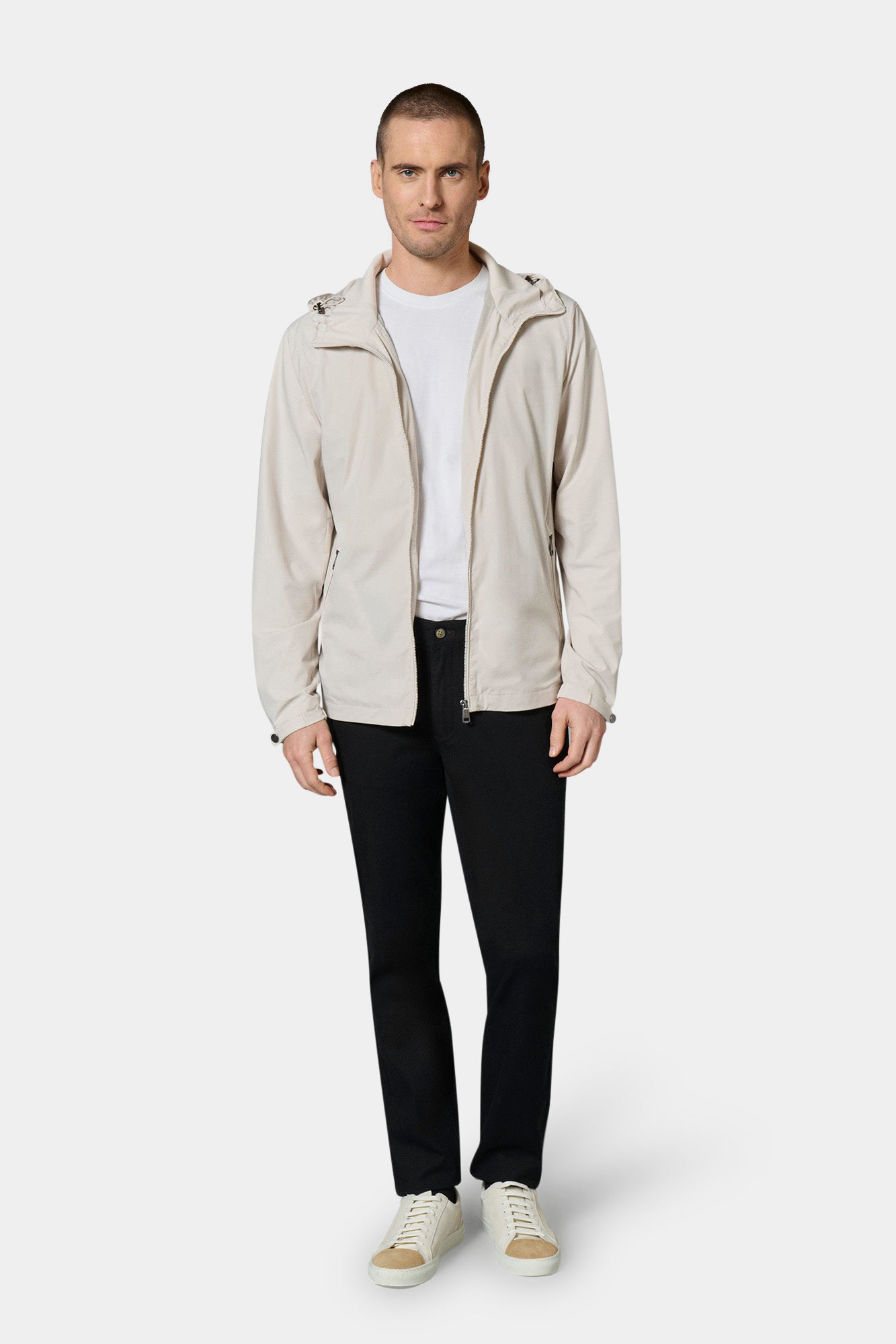 Blouson capuche déperlant technique activewear Rundo Jerem vue 3