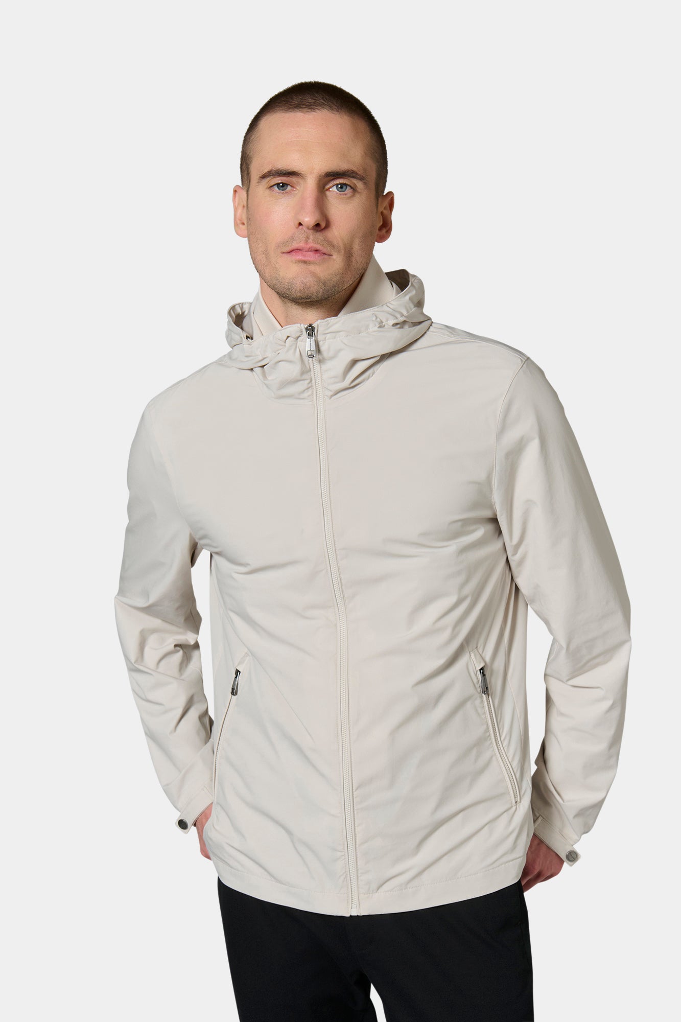 Blouson capuche déperlant technique activewear Rundo Jerem