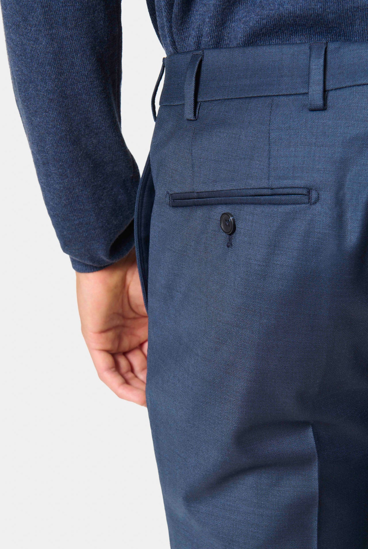 Chemise à pois en matière stretch infroissable Slim fit
