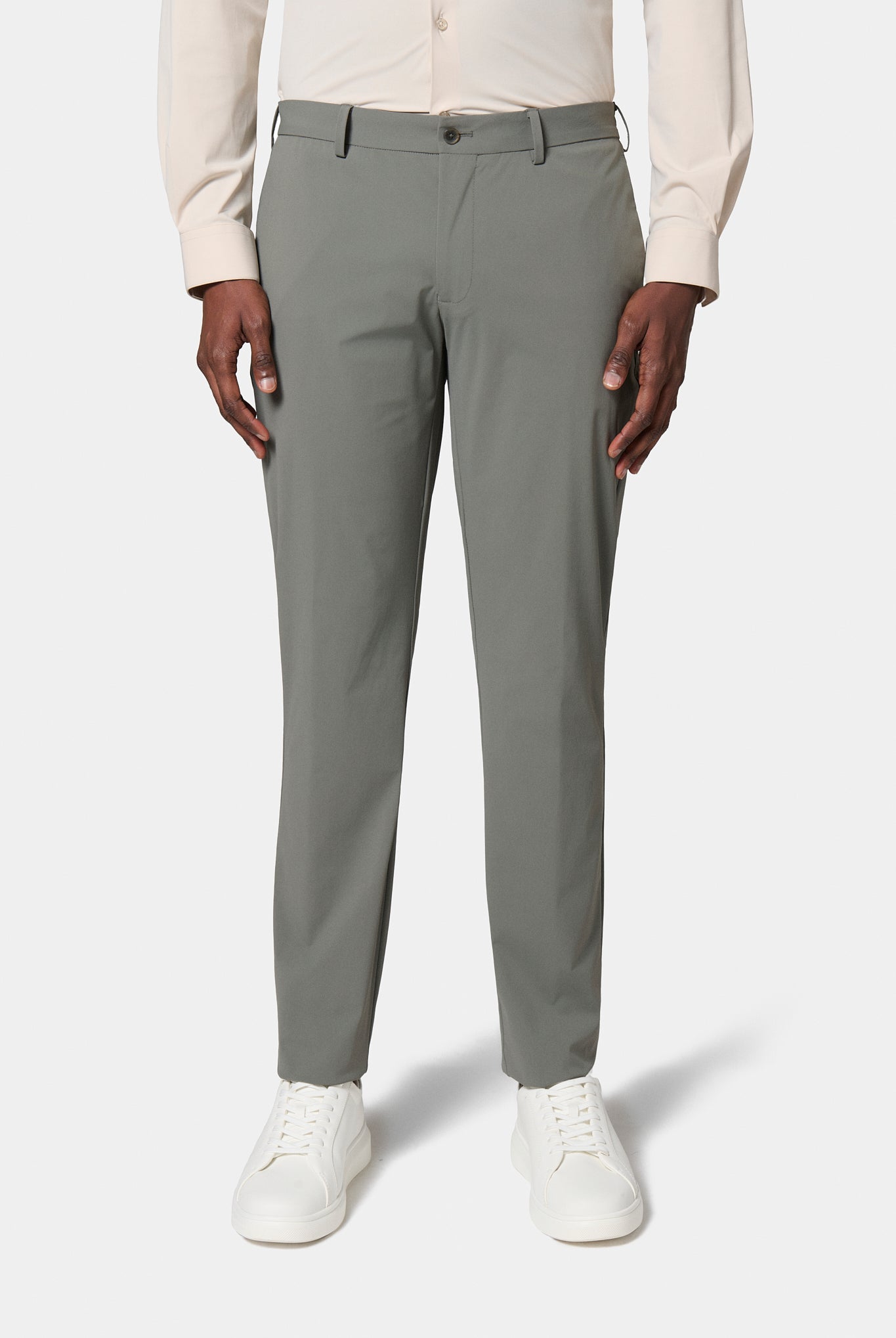 Pantalon de costume décontractée en maille technique Jerem