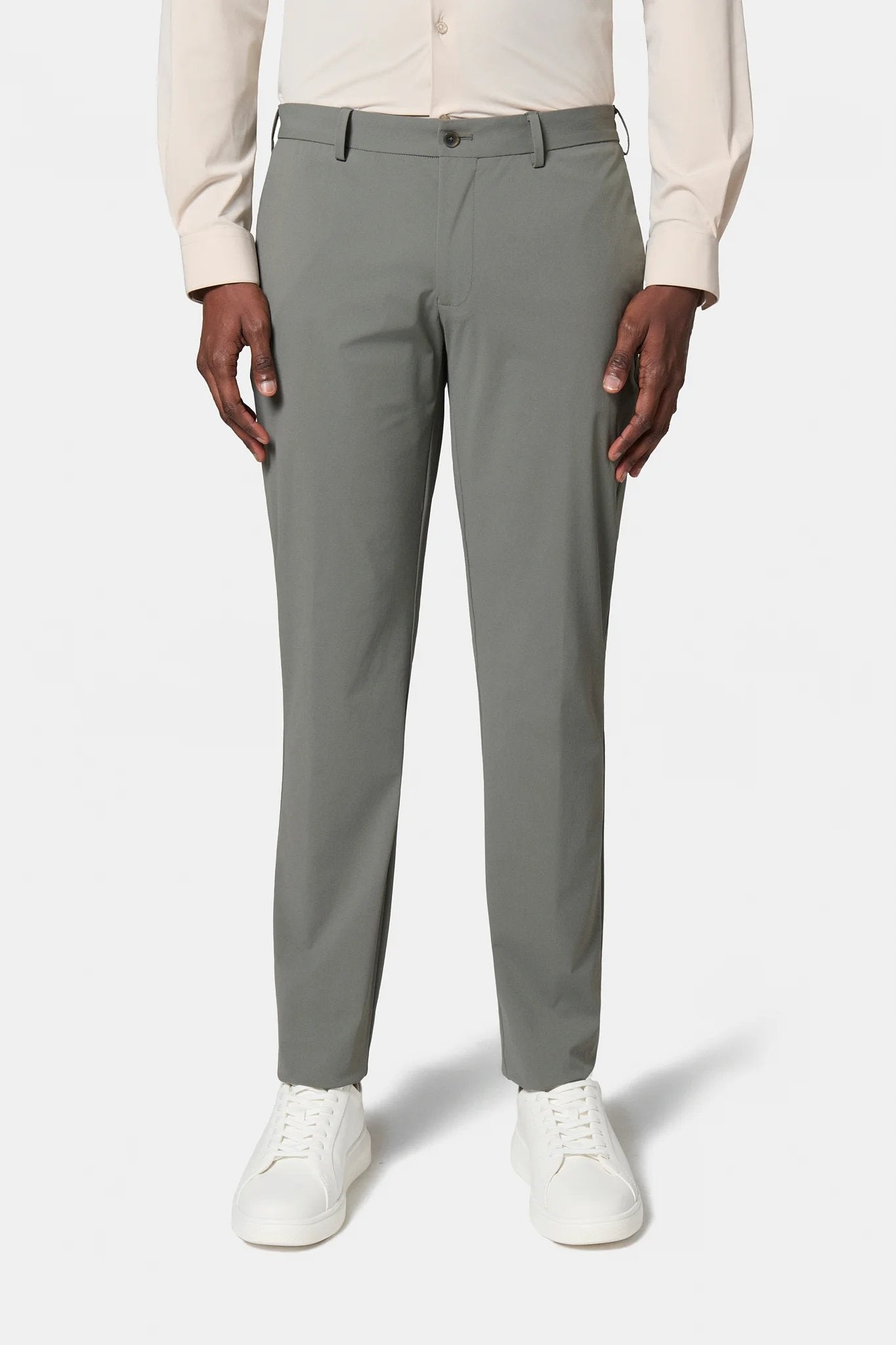 Pantalon de costume décontractée en maille technique Jerem