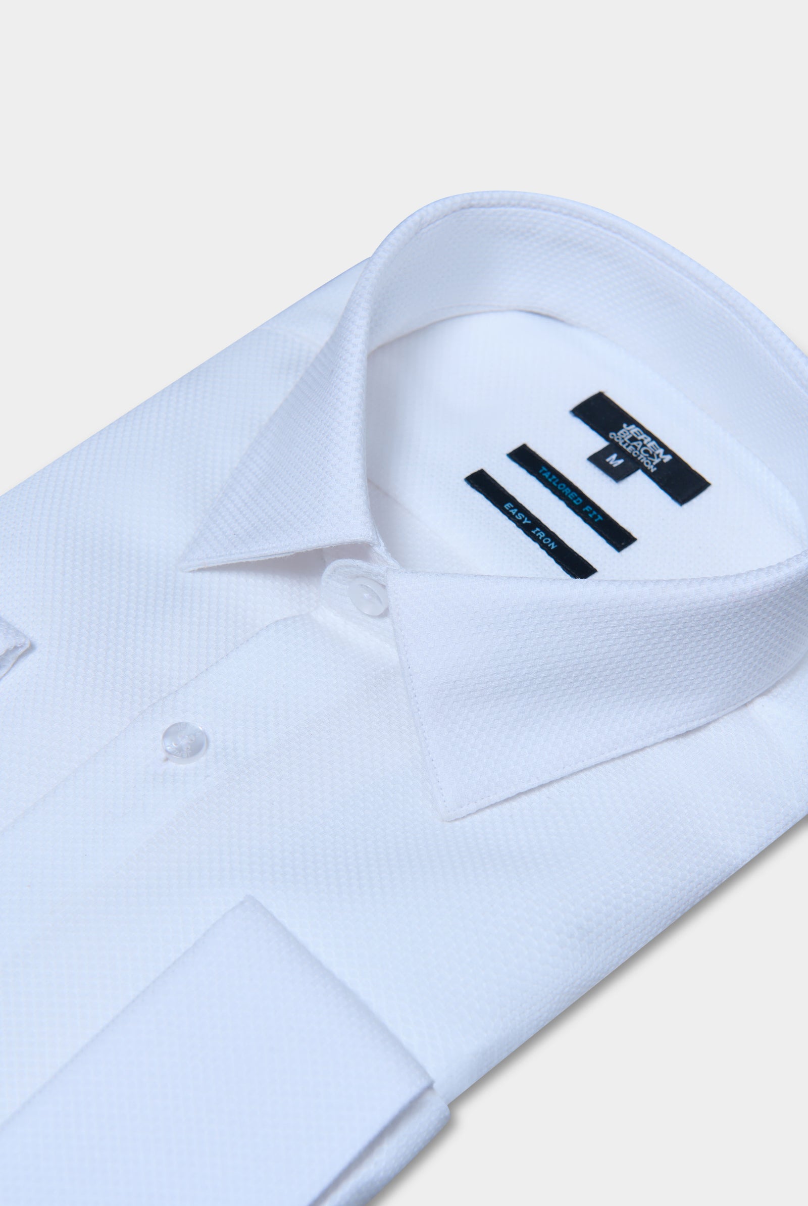 Chemise cérémonie texturée Jerem, coupe ajustée, repassage facile