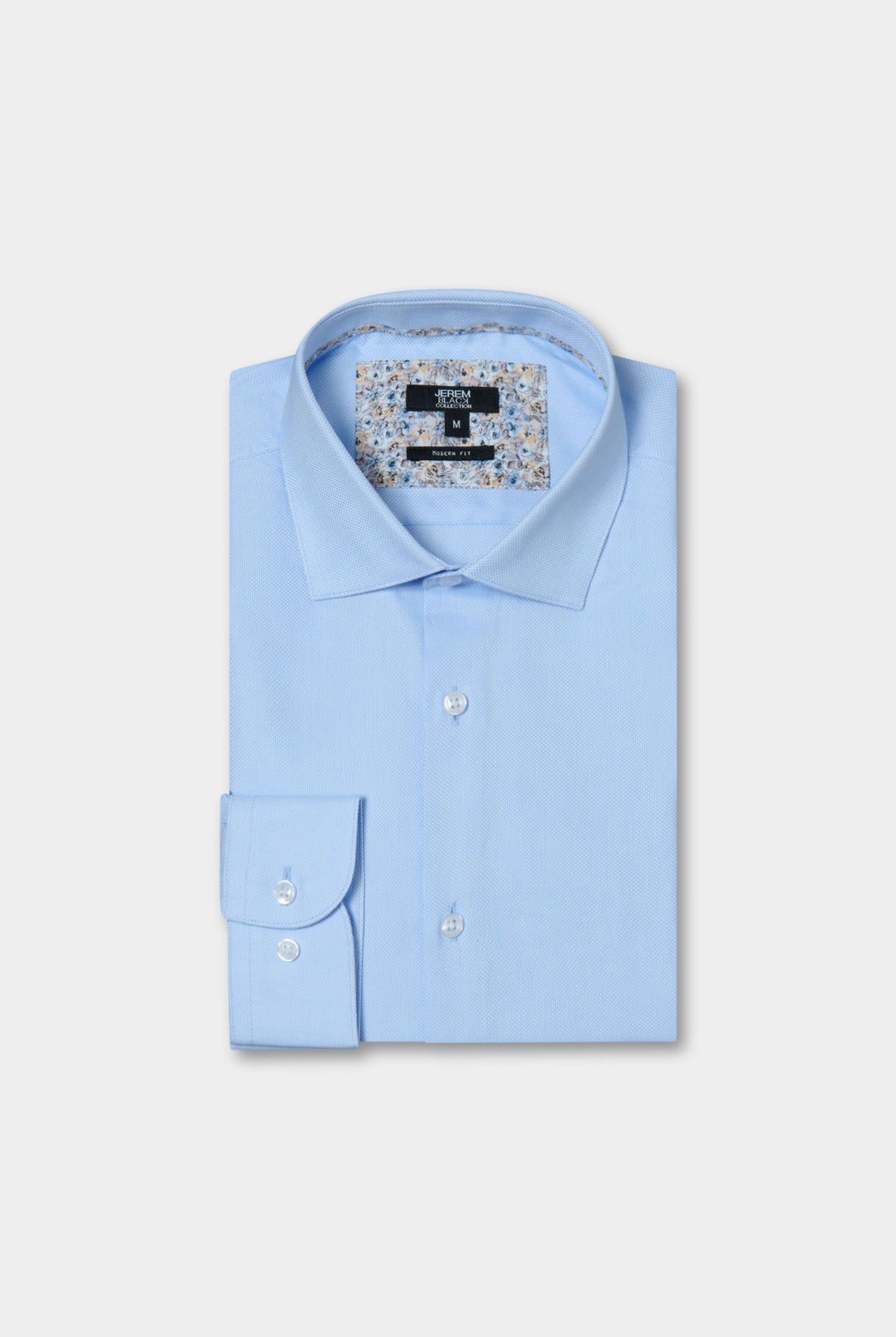 Chemise texturée, pur coton coupe droite Jerem, coupe droite, repassage facile