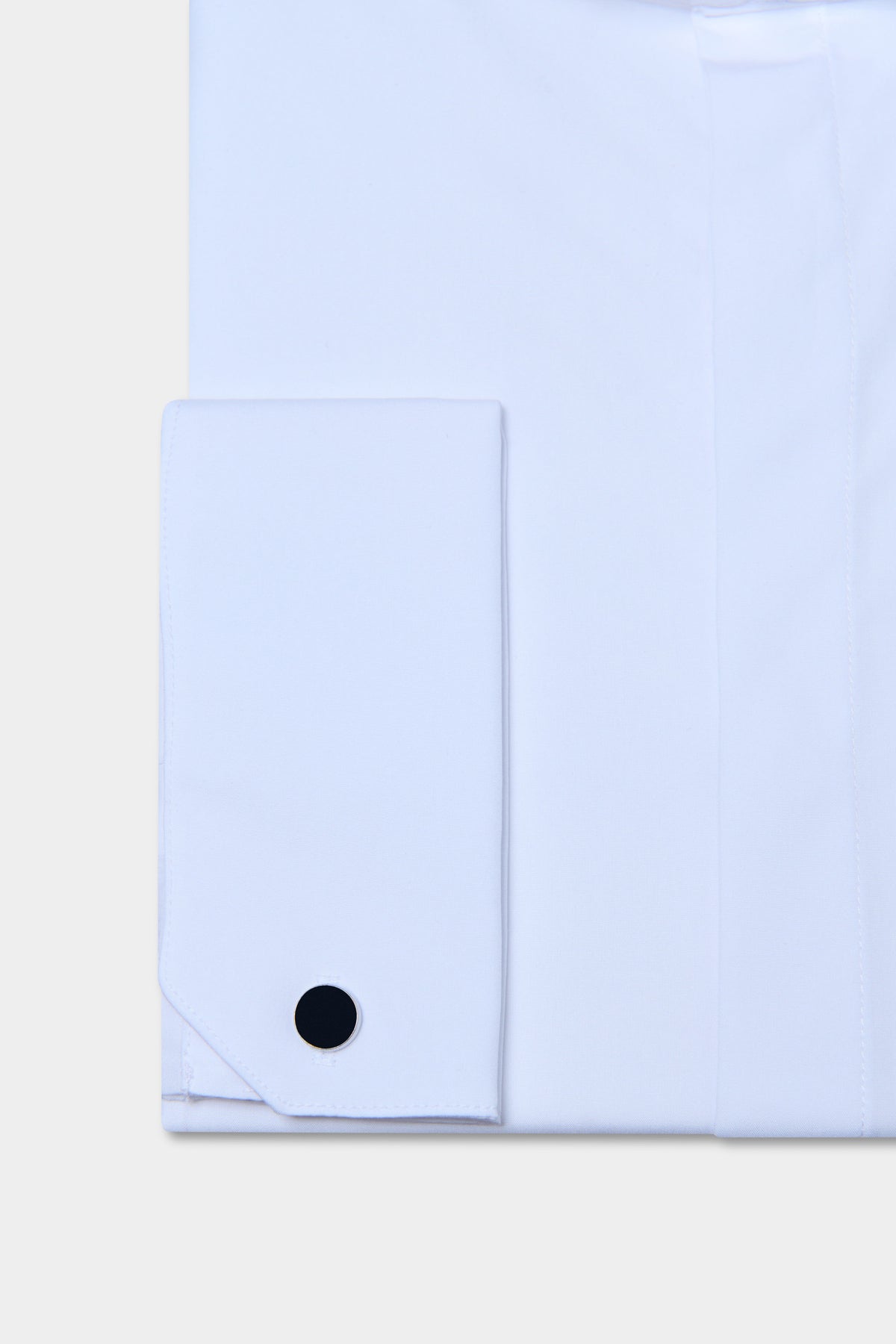 Popeline de coton col cassé coupe ajustée — Chemise cérémonie Jerem, coupe ajustée