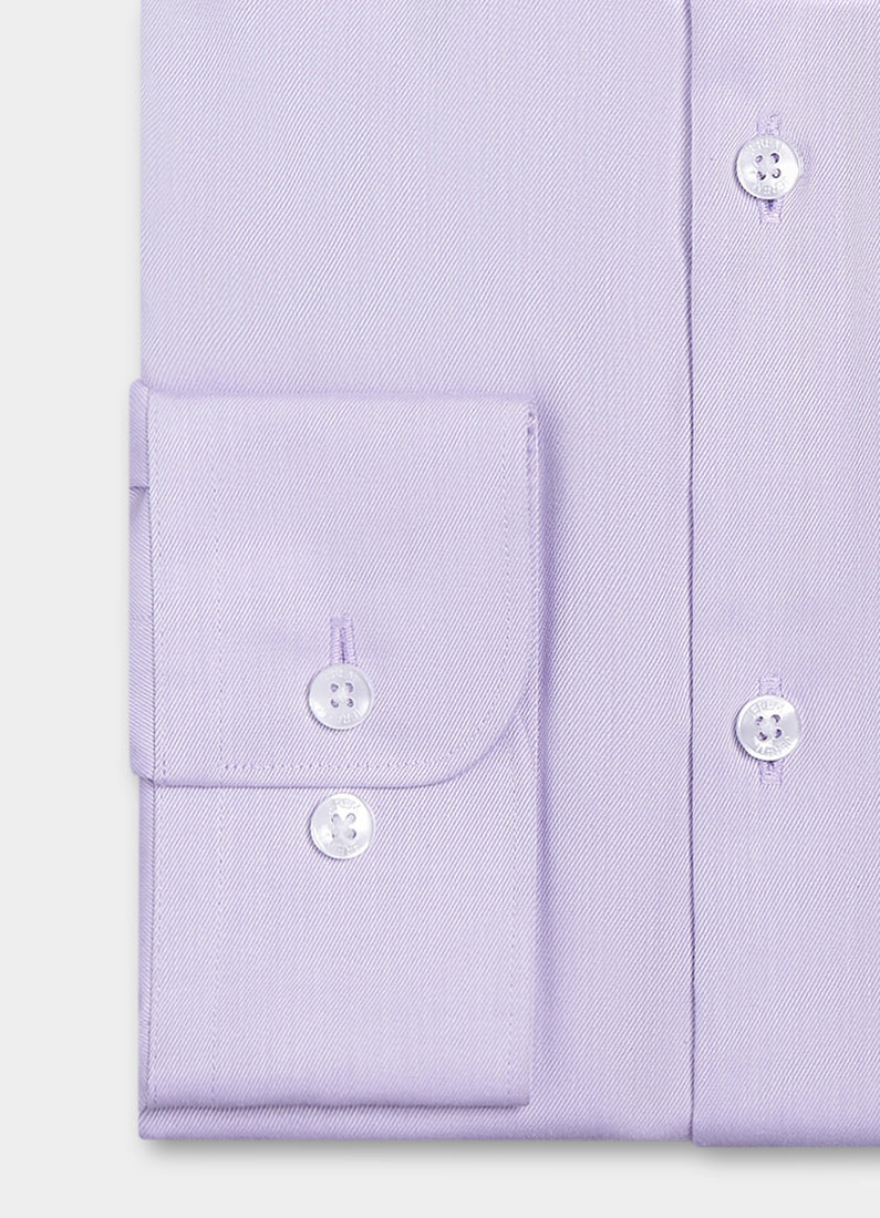 Chemise en twill de coton sans repassage comfort fit, Jerem