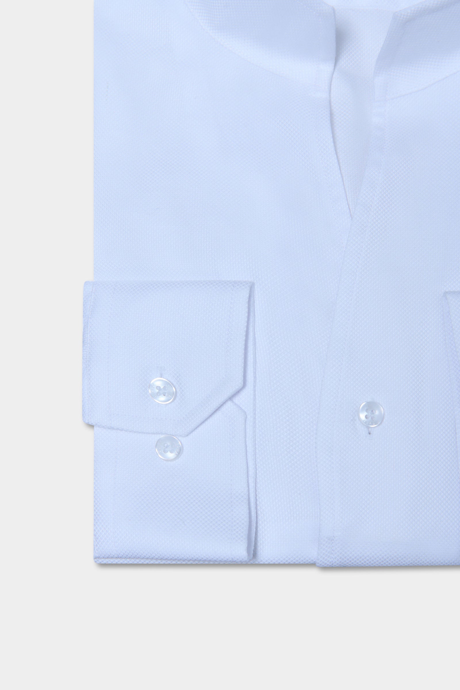 Chemise texturée, pur coton Jerem, coupe ajustée