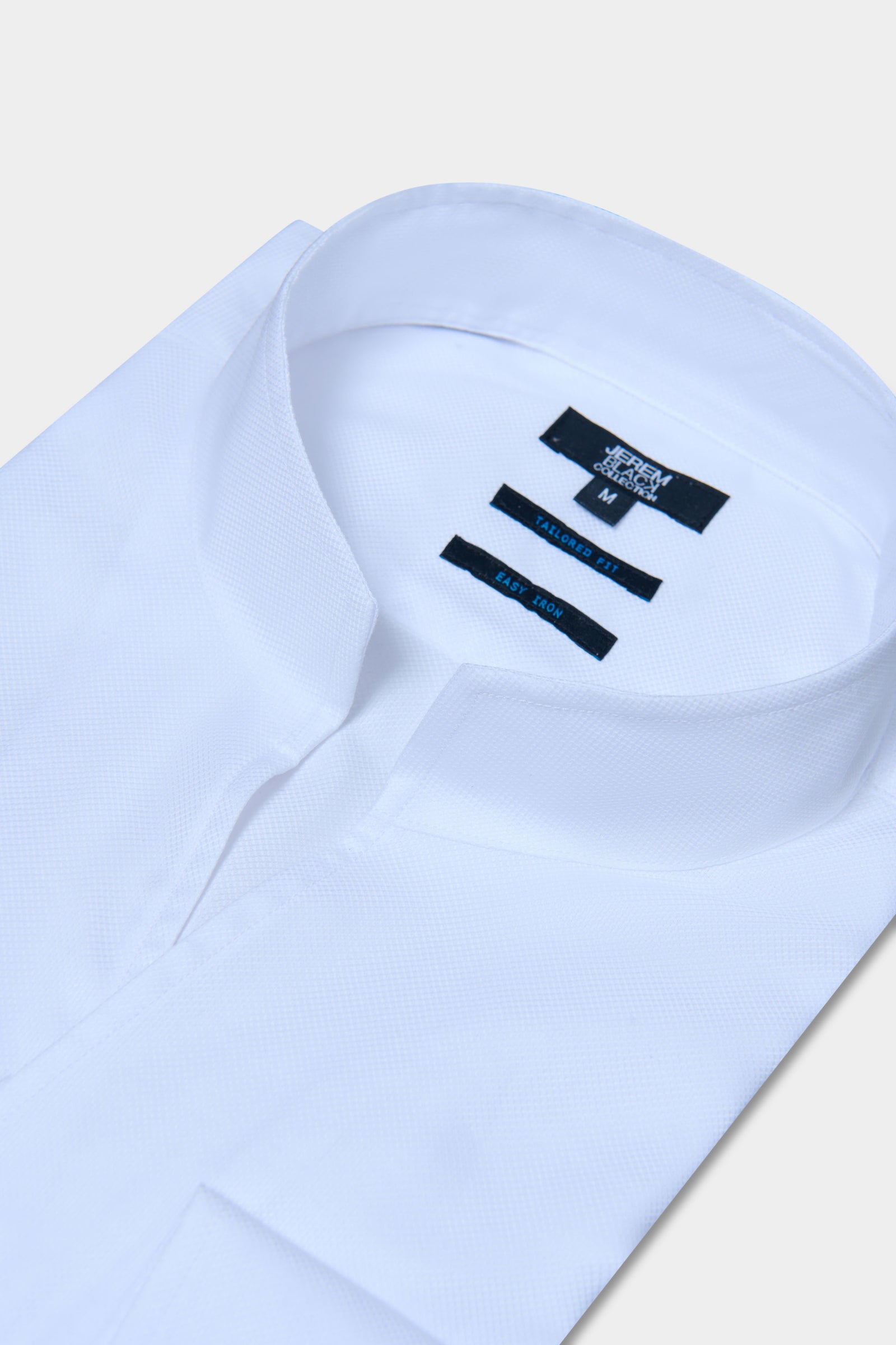 Chemise texturée en pur coton Jerem, coupe ajustée