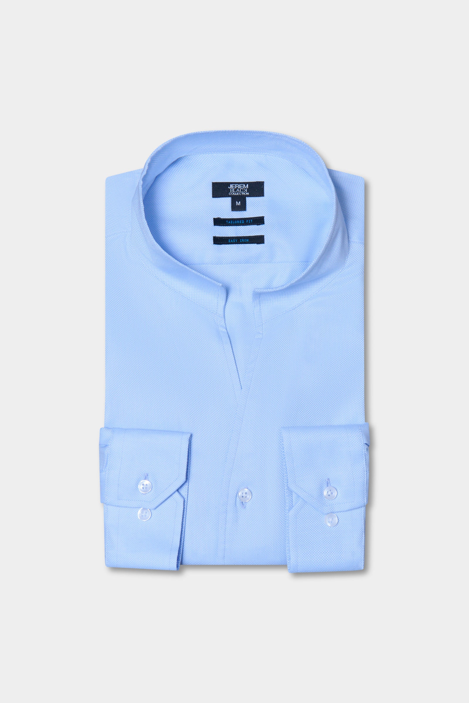 Chemise texturée en pur coton Jerem, coupe ajustée, repassage facile