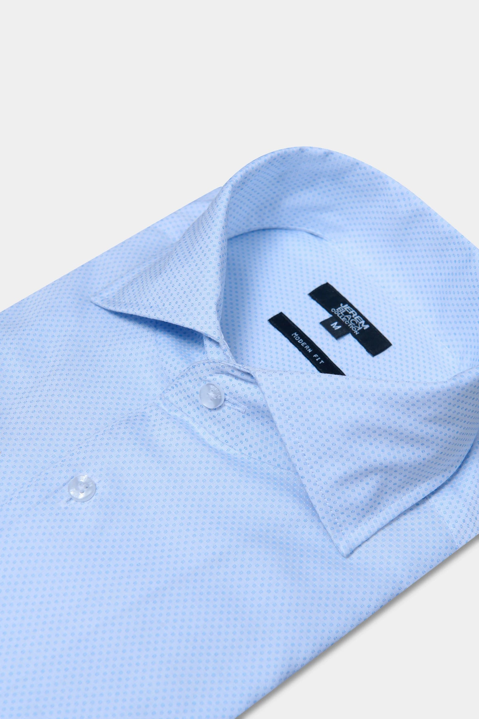 Chemise texturée, coton coupe droite col classique Jerem, coupe droite, col classique