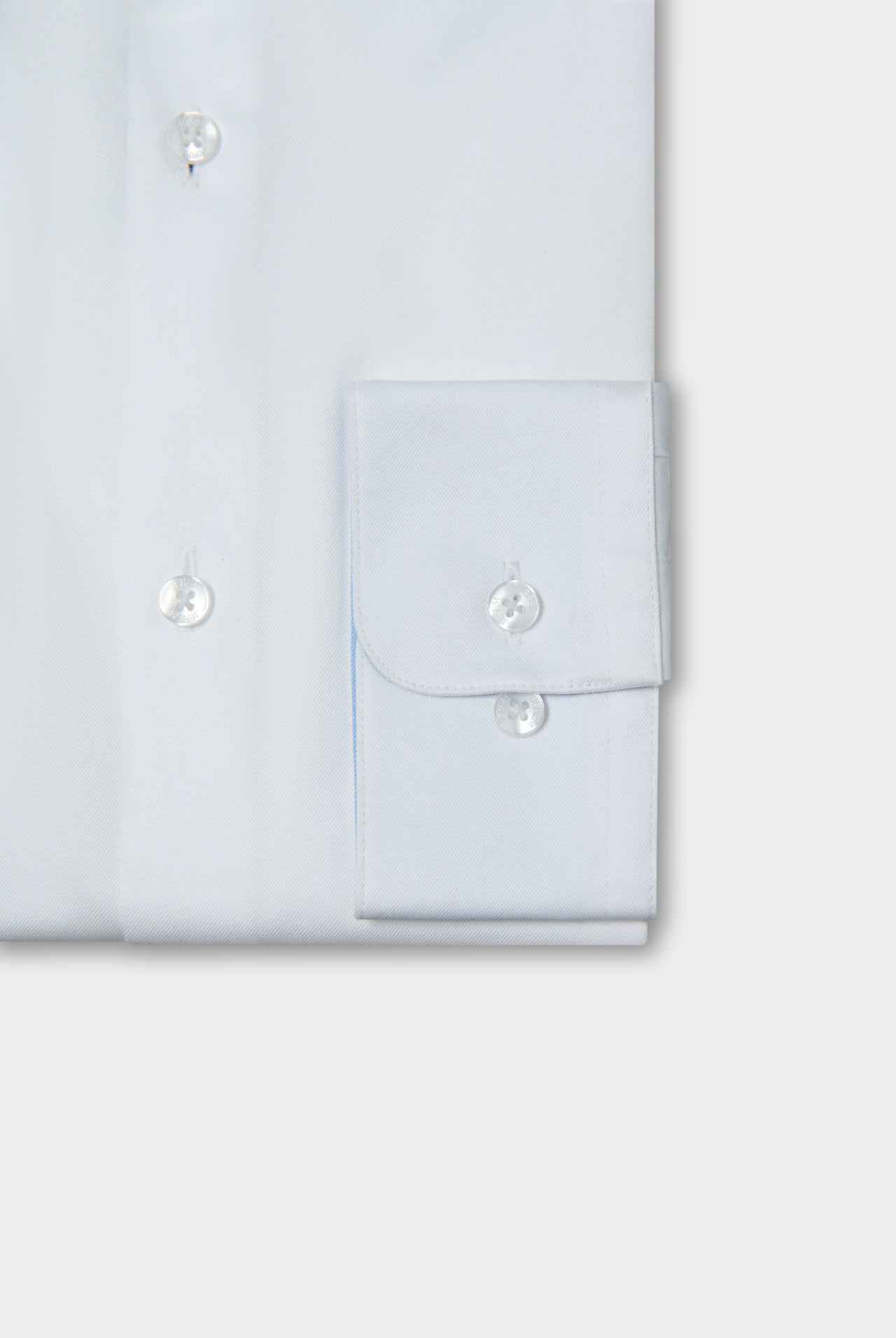 Chemise en twill de coton repassage facile ajustée Jerem, coupe ajustée, repassage facile