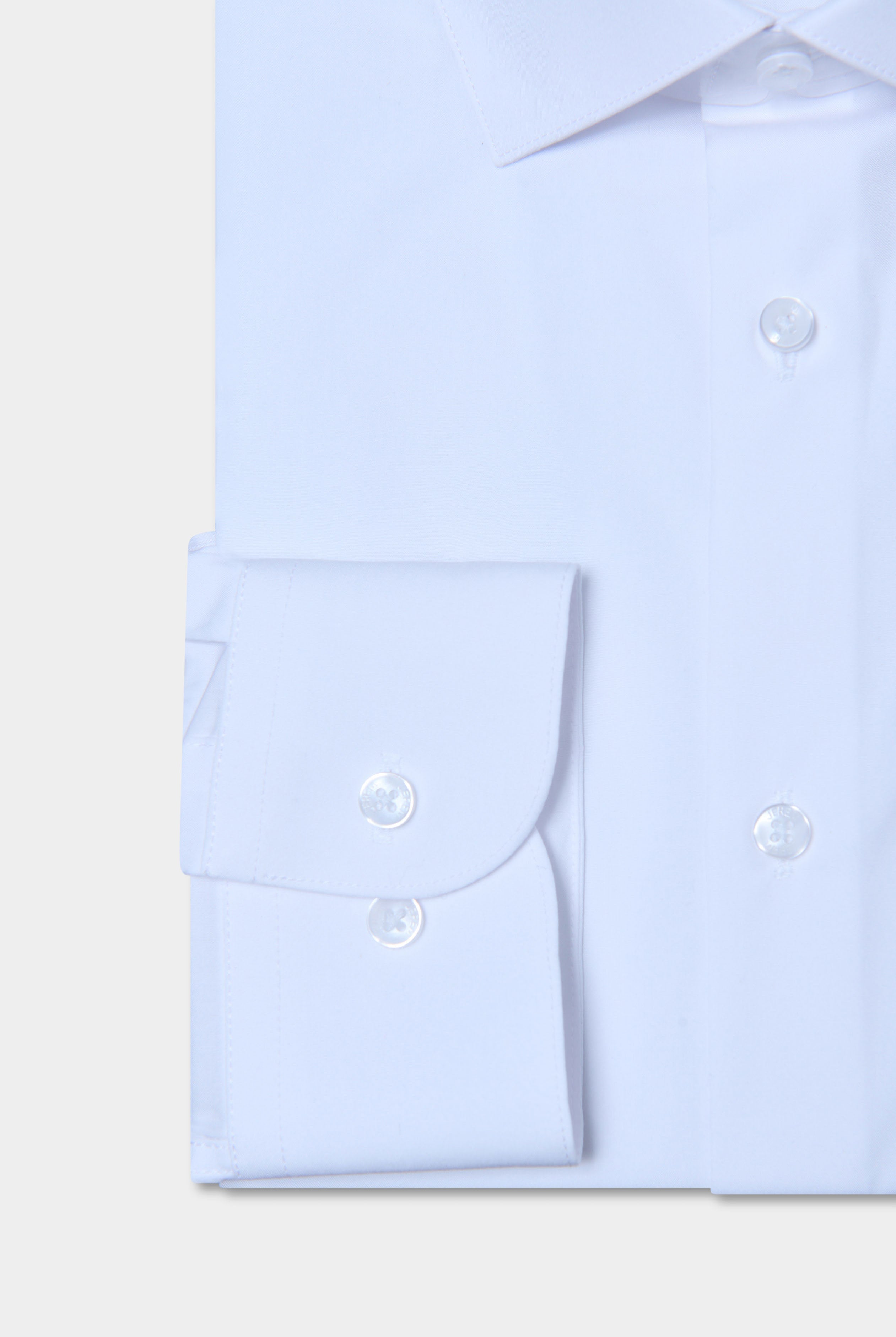 Chemise, popeline de coton Jerem, coupe ajustée, repassage facile