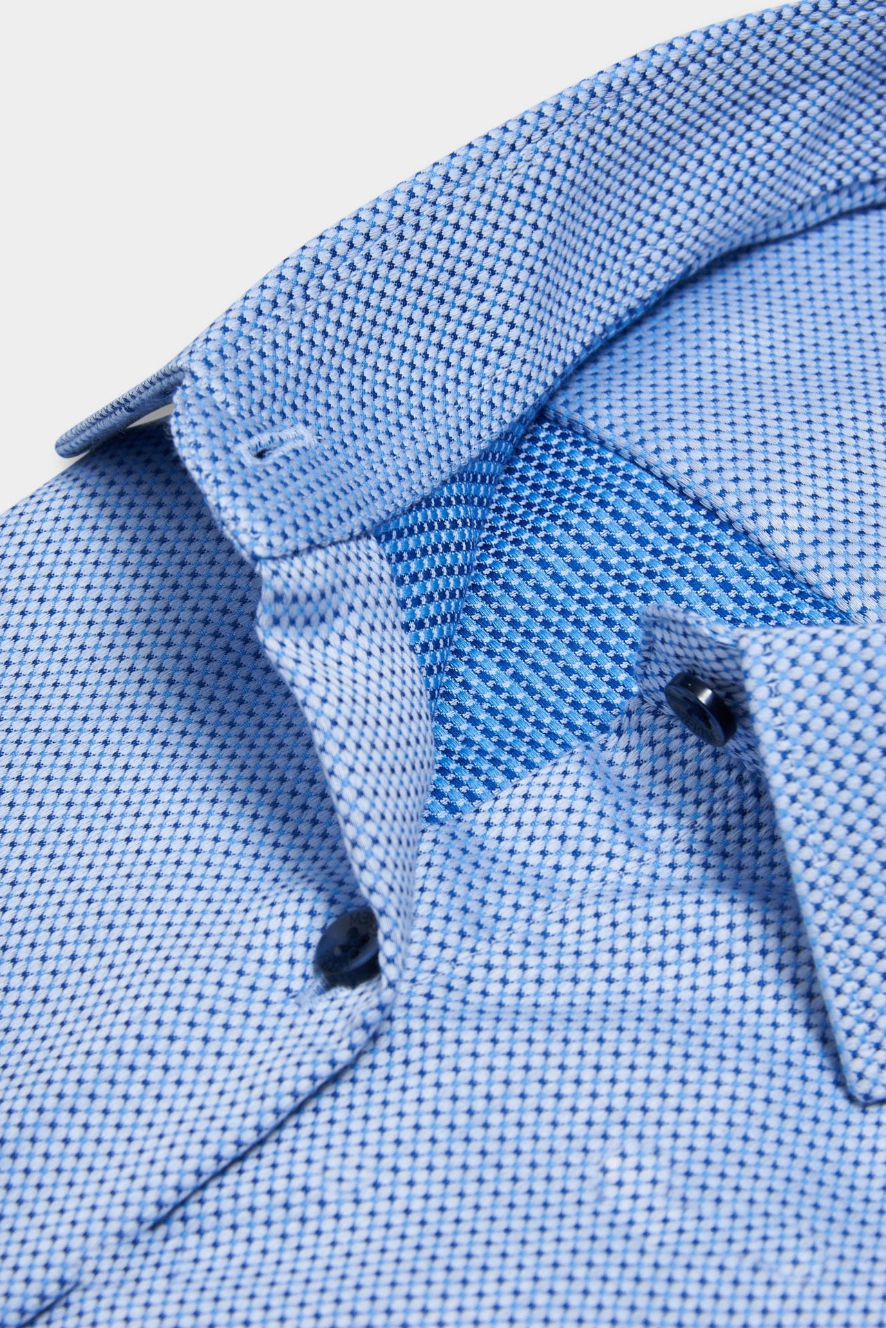 Chemise texturée, coton sans repassage coupe droite Jerem, coupe droite, sans repassage