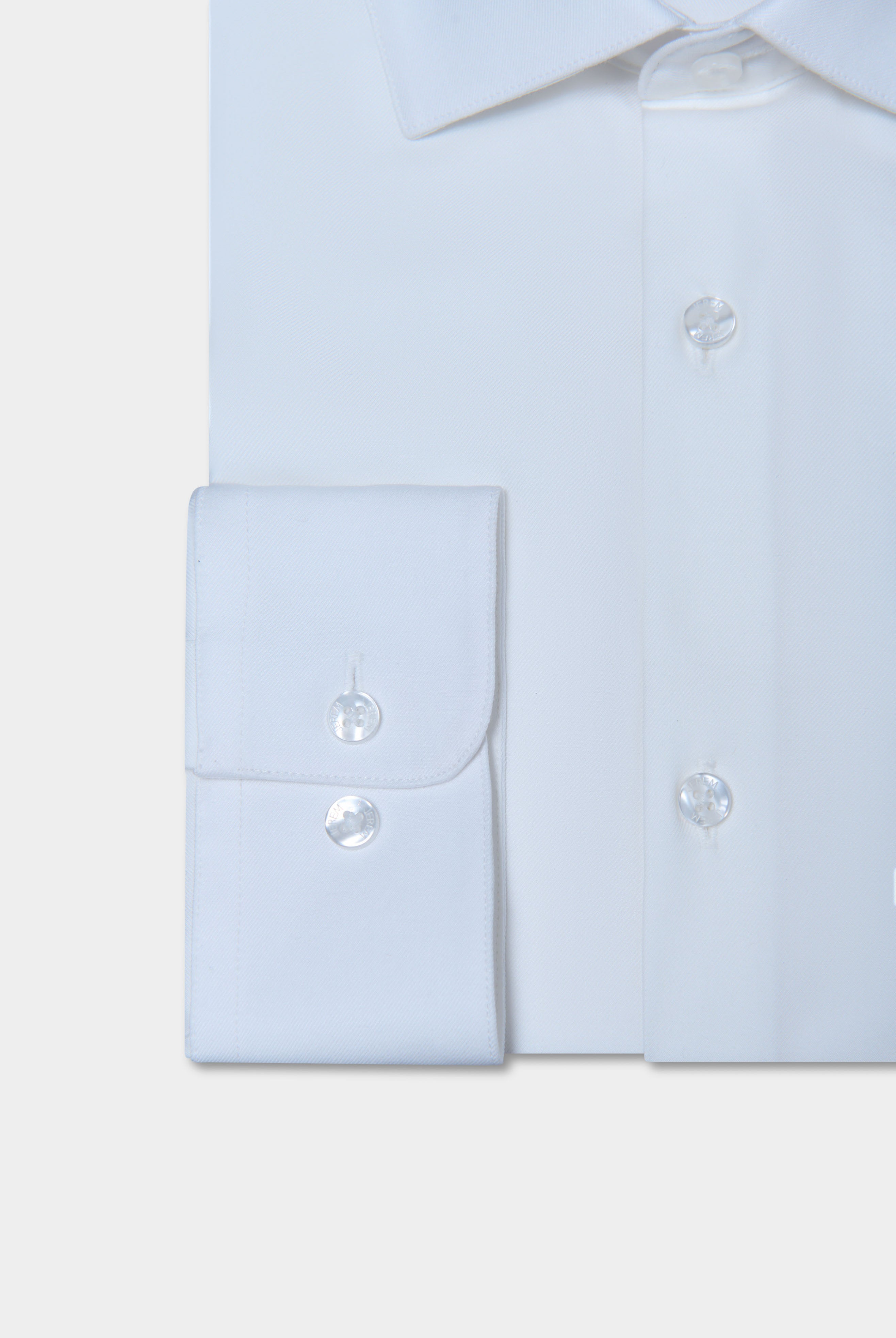 Chemise en tissu COOLMAX® confort et performance coupe droite Jerem, coupe droite, col semi-italien