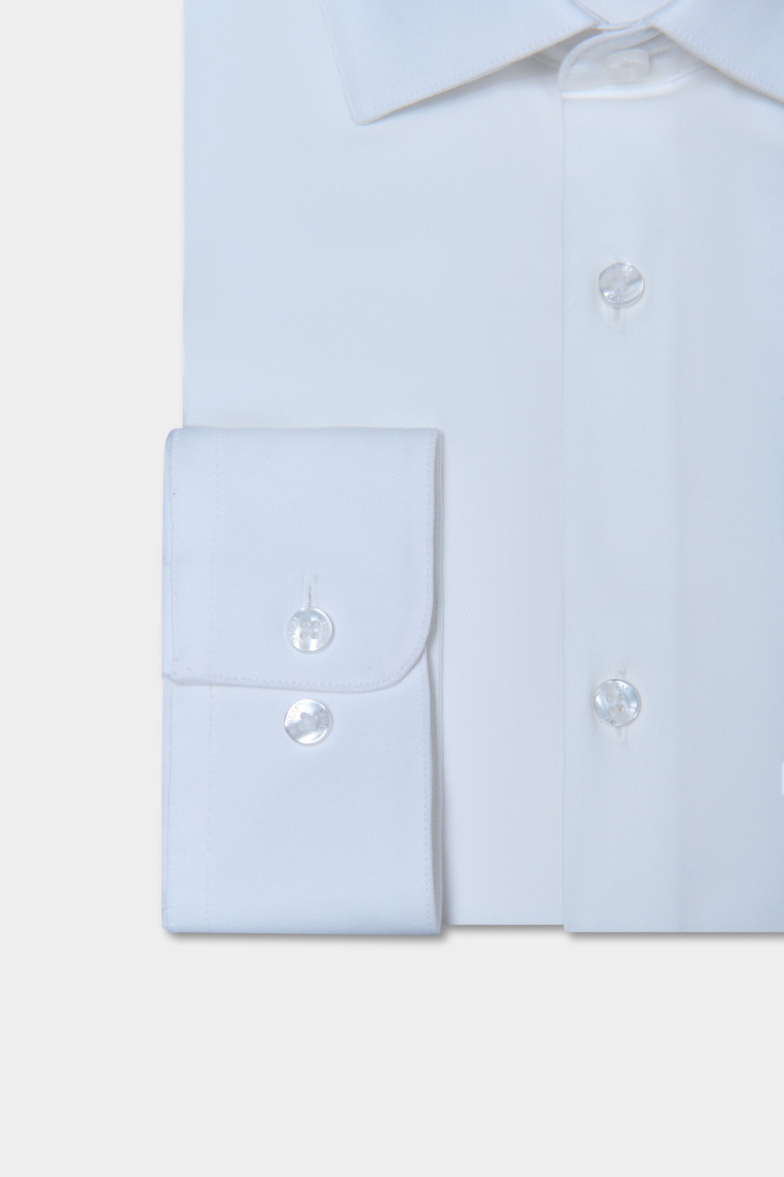 Chemise en tissu COOLMAX® confort et performance coupe droite Jerem, coupe droite, col semi-italien