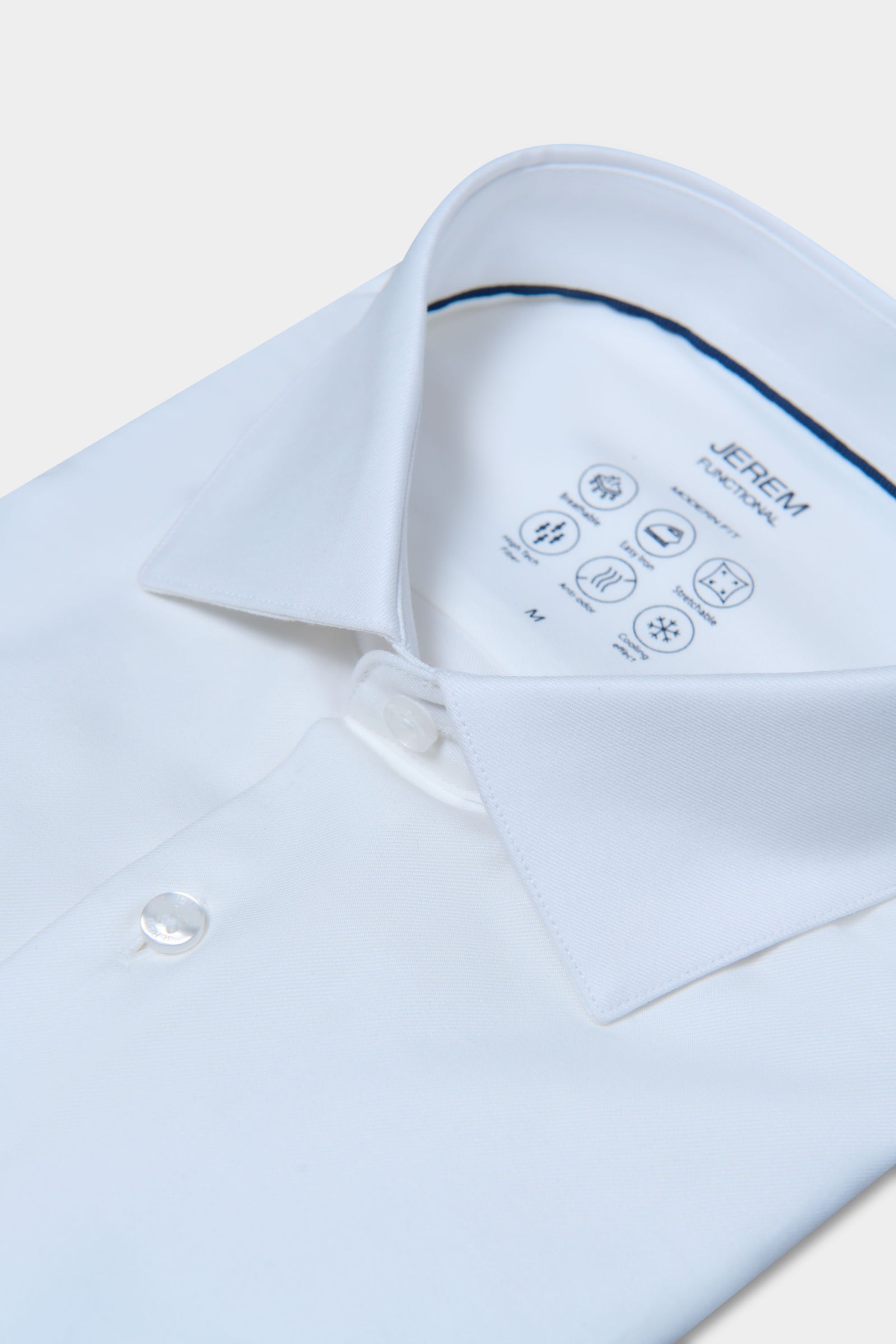 Chemise en tissu COOLMAX® confort et performance coupe droite, Jerem