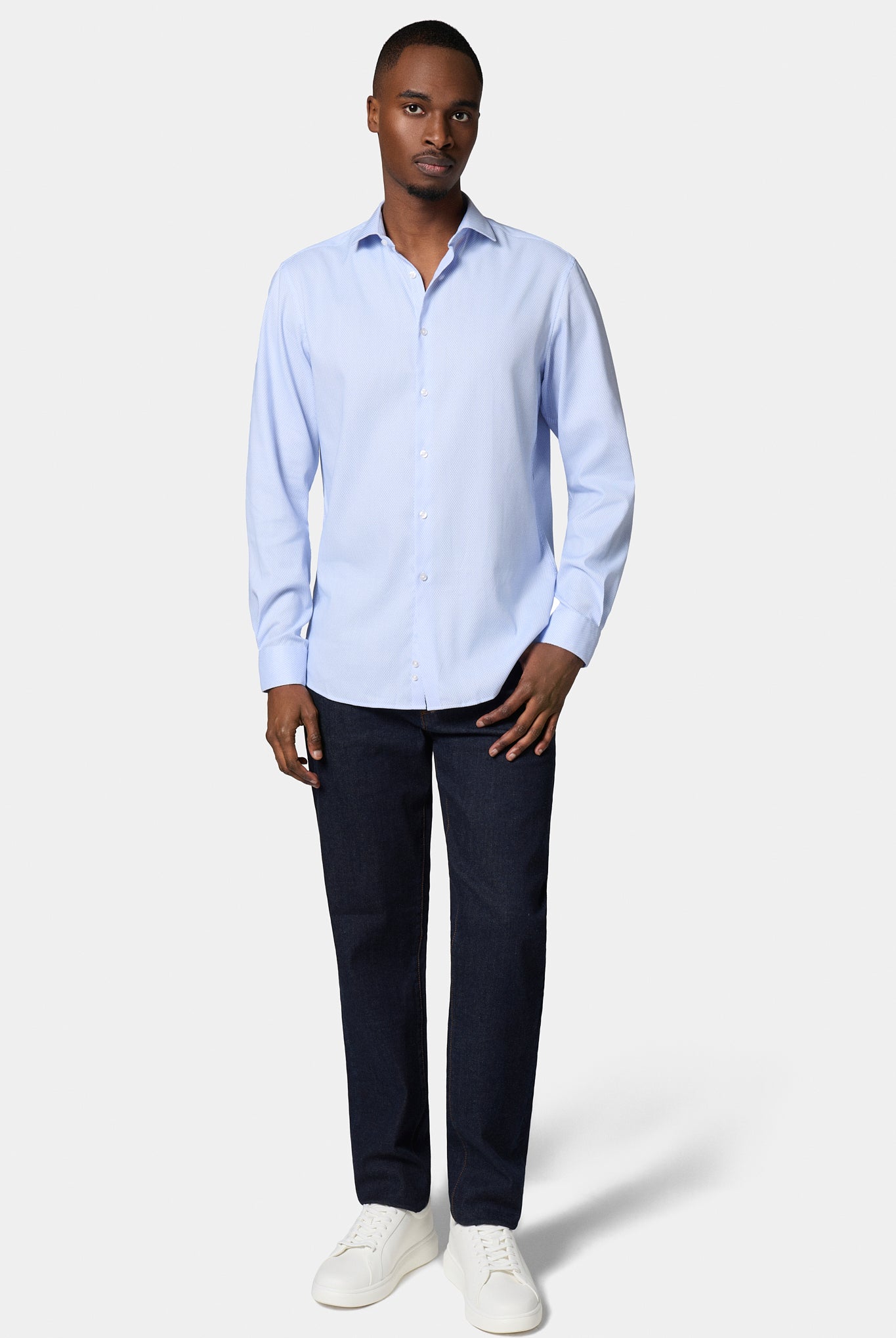 Chemise technique, tissu COOLMAX® Jerem, manches courtes, coupe droite