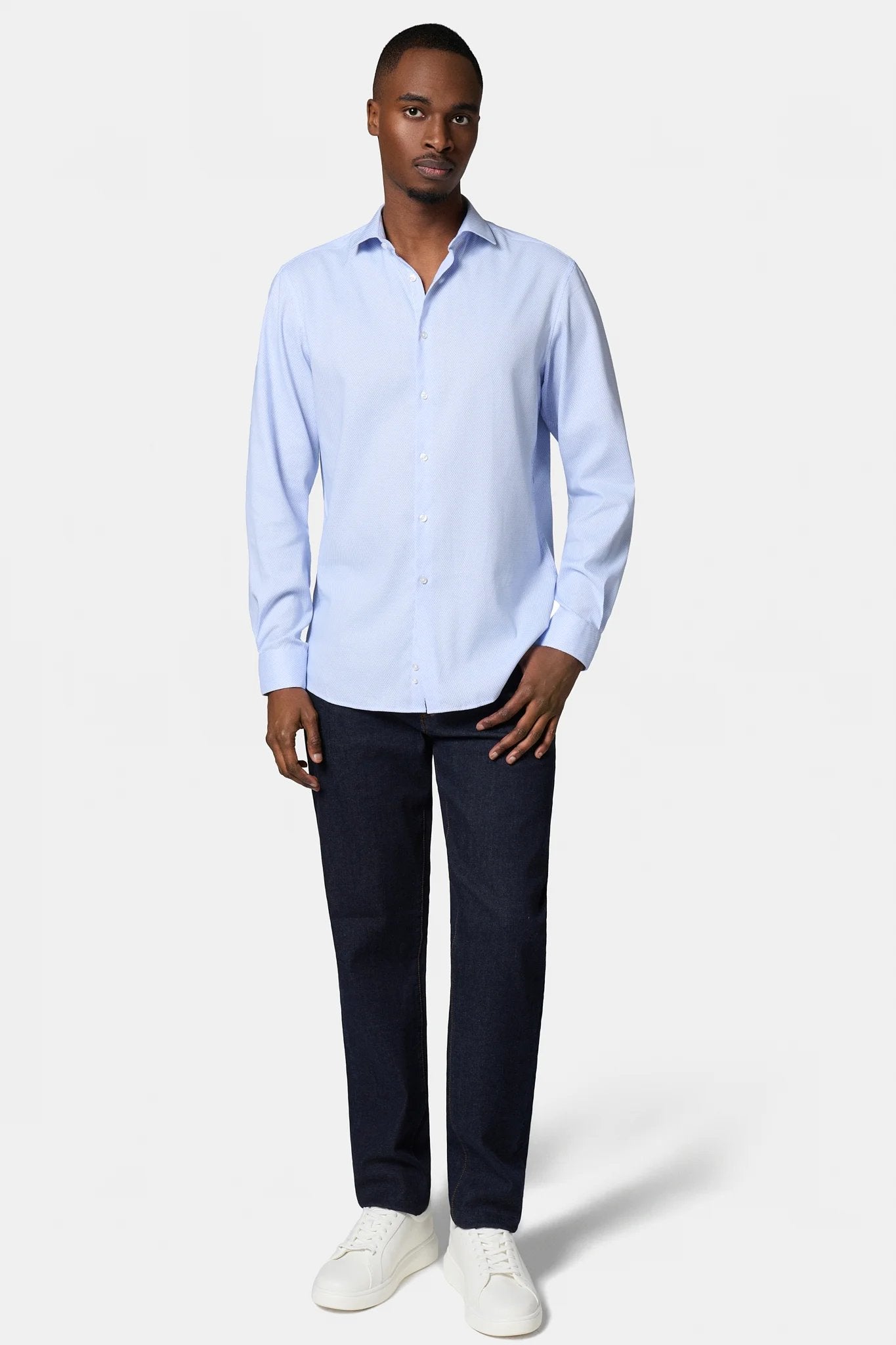 Chemise technique, tissu COOLMAX® Jerem, manches courtes, coupe droite