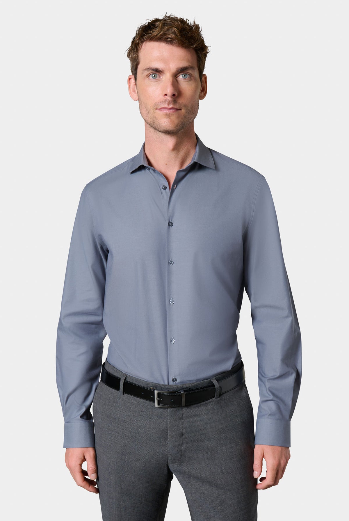Veste de costume classique en tissu fantaisie stretch