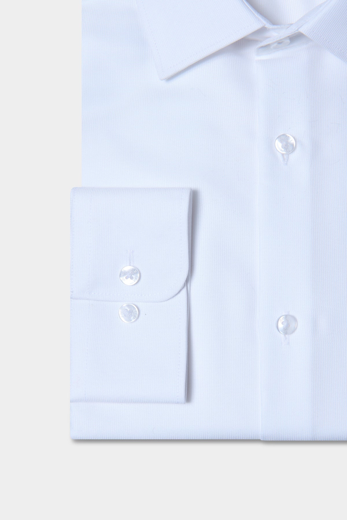 Chemise ajustée à rayures sans repassage