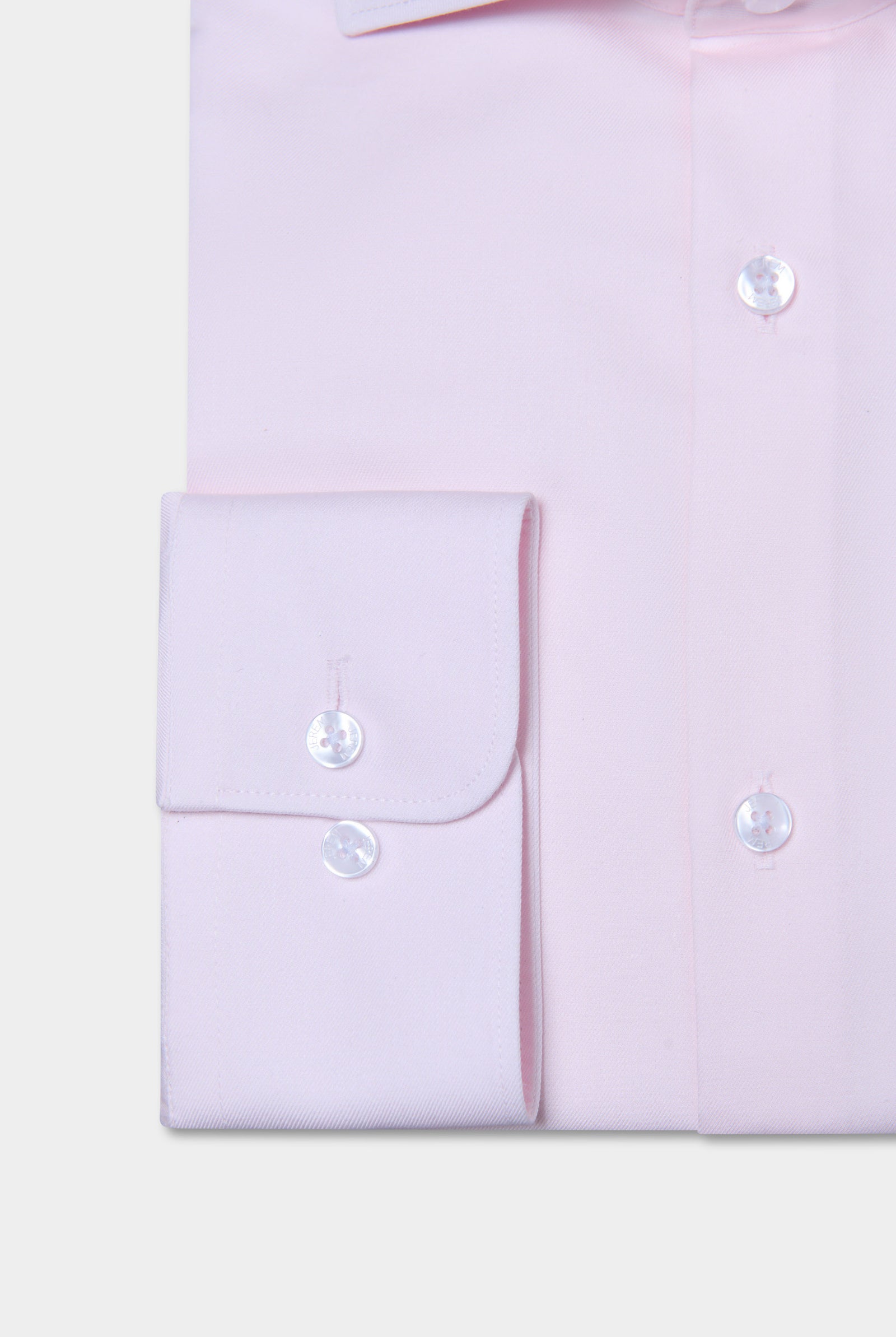 Chemise, twill de coton col italien sans repassage Jerem, sans repassage, coupe ajustée vue 14