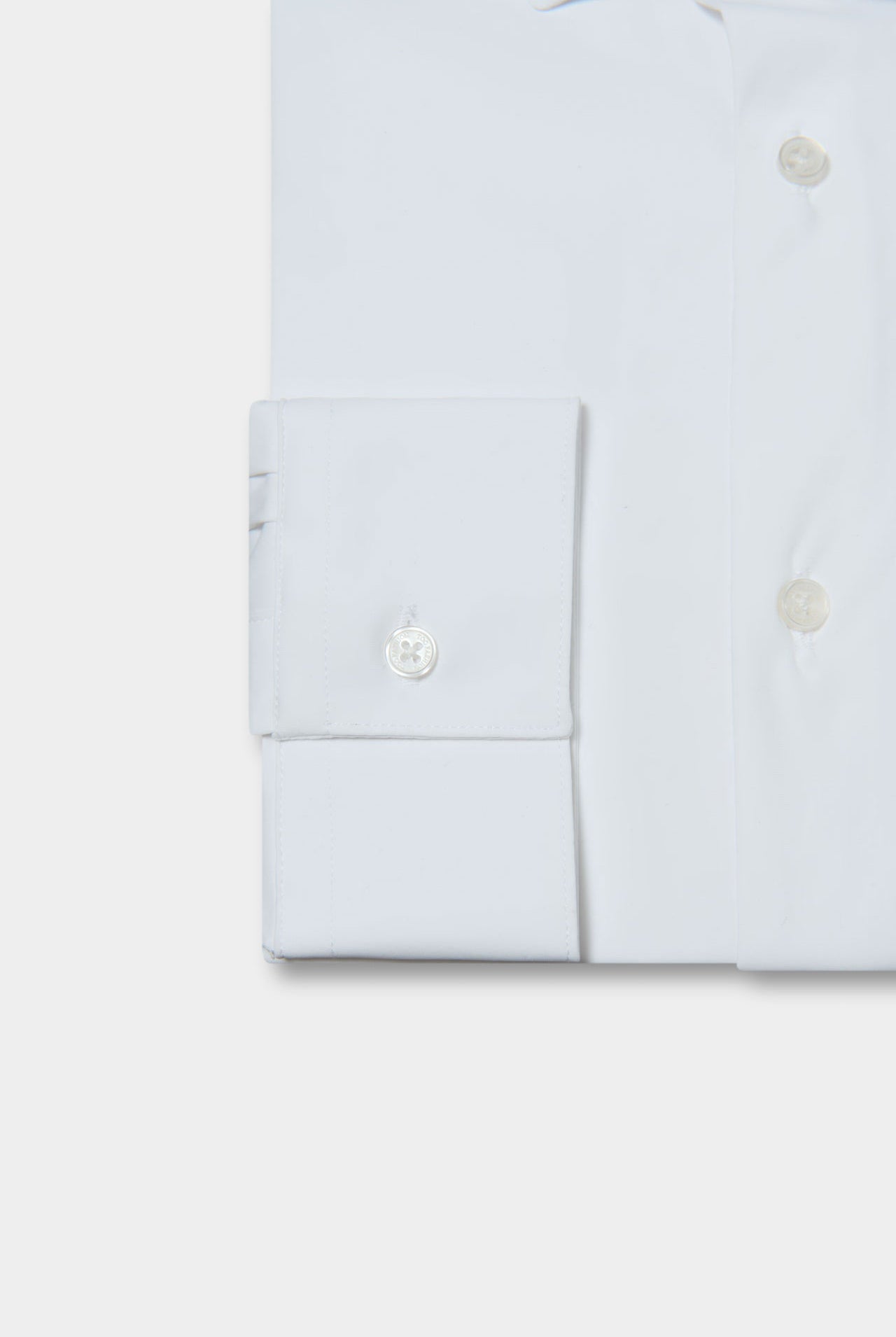 Matière stretch infroissable Slim fit ligne Activewear — Chemise Jerem, col semi-italien vue 7