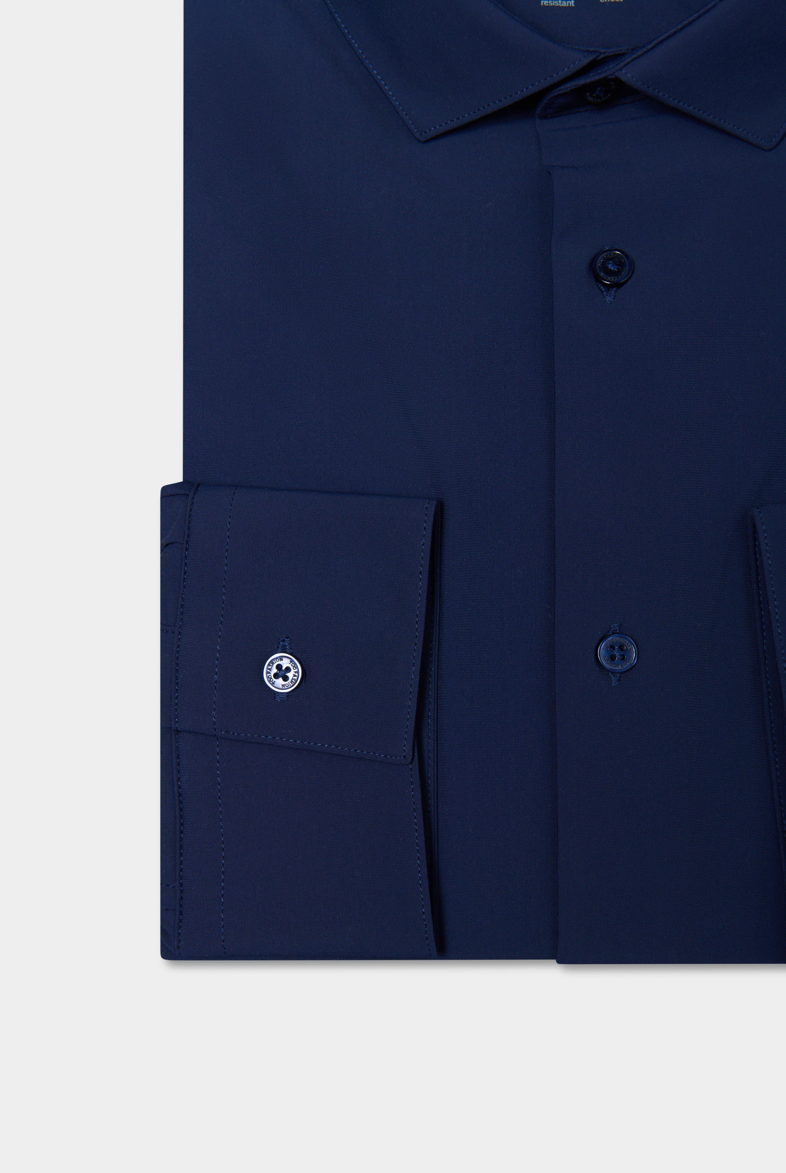 Chemise Jerem, col semi-italien, coloris noir
