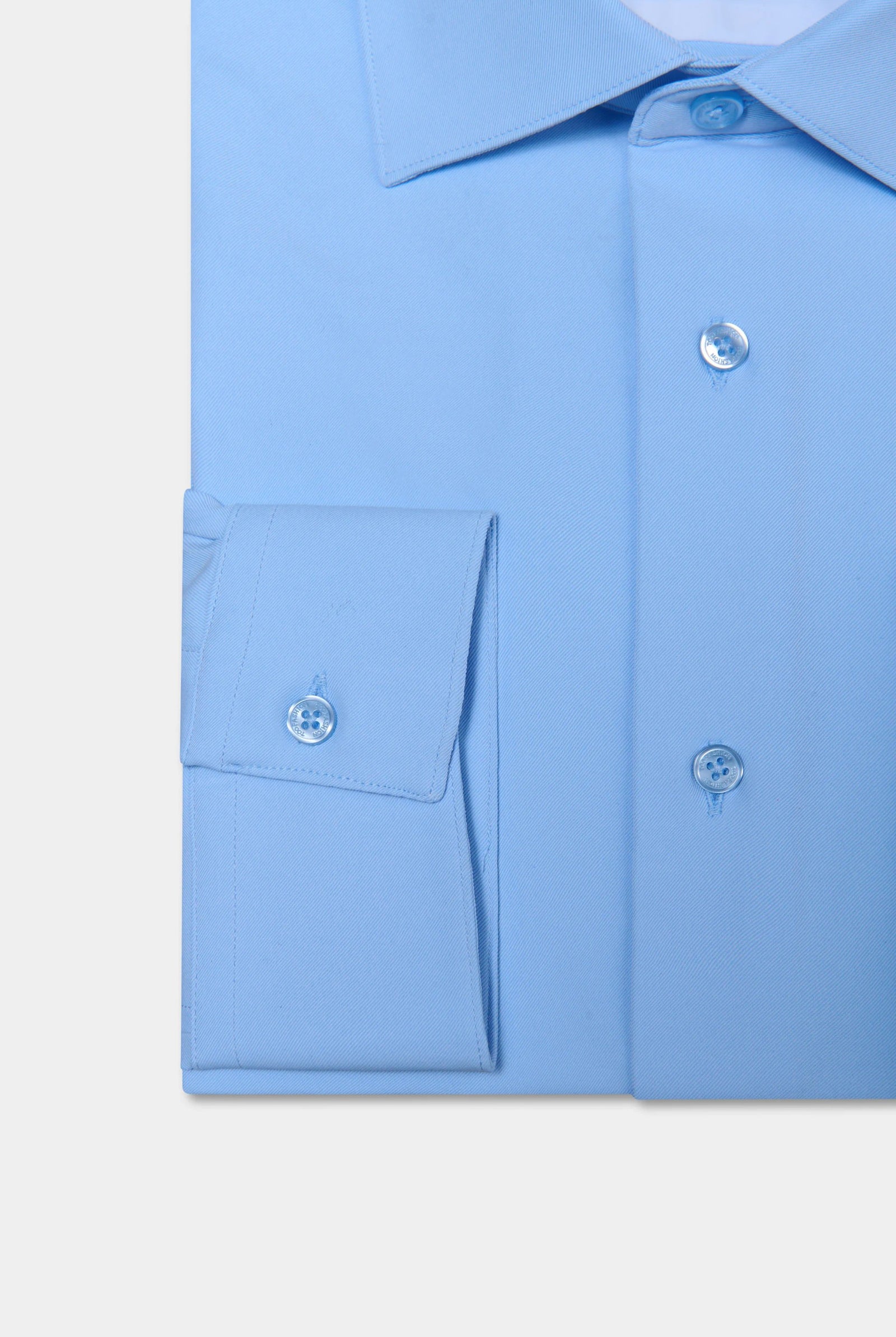 Chemise, twill stretch infroissable ligne activewear Jerem, col semi-italien