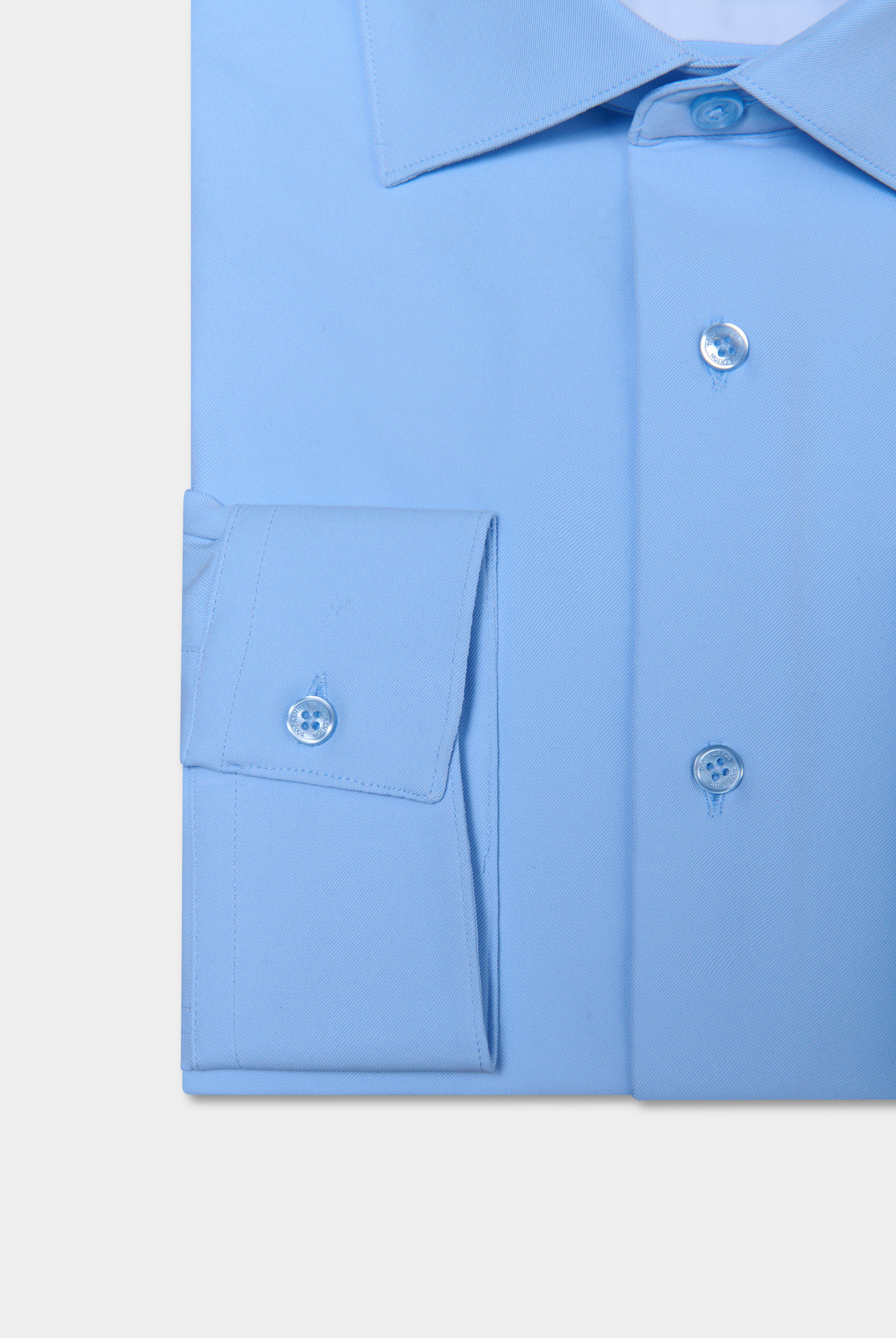 Chemise, twill stretch infroissable ligne activewear Jerem, col semi-italien