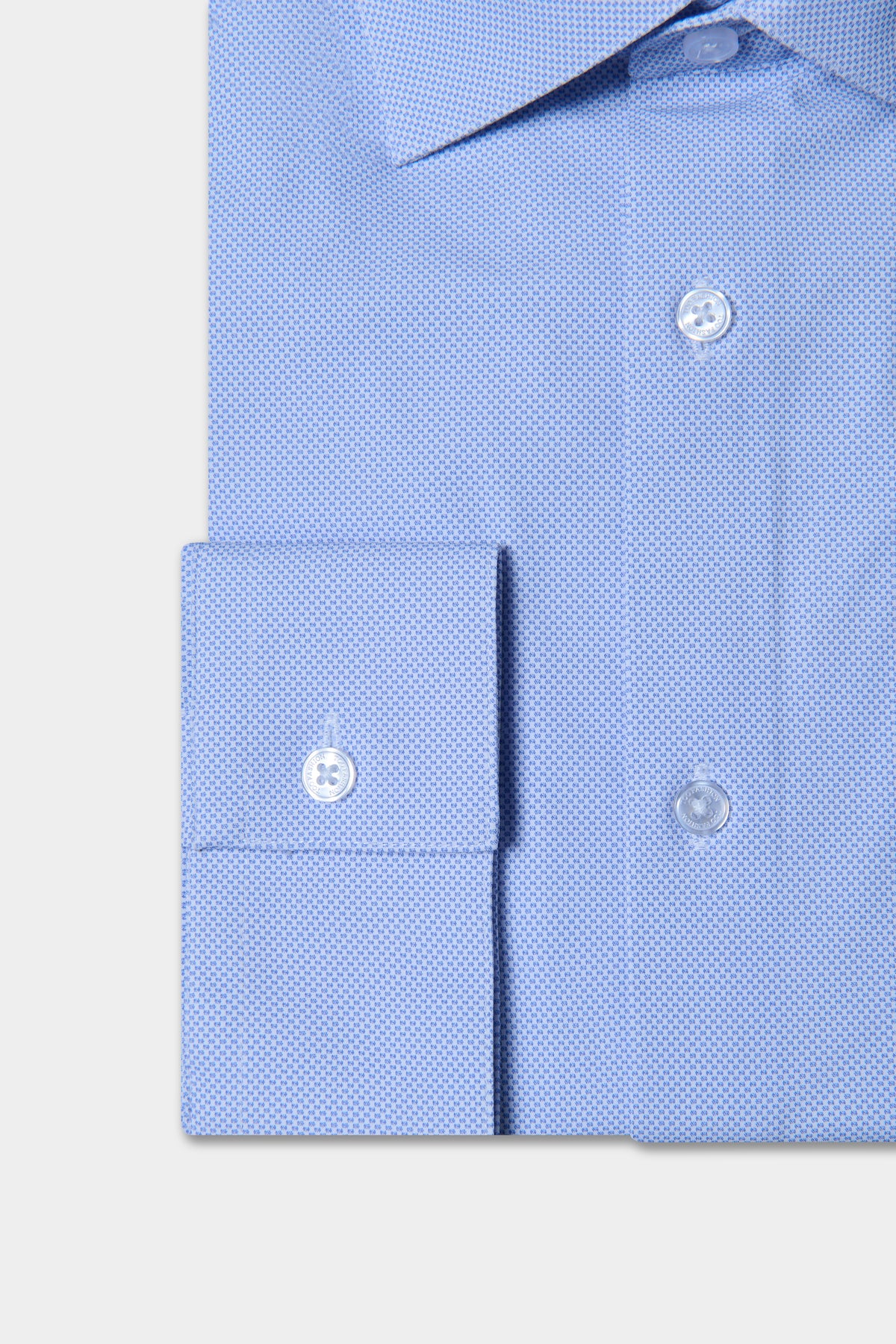 Chemise slim bleue ligne Activewear