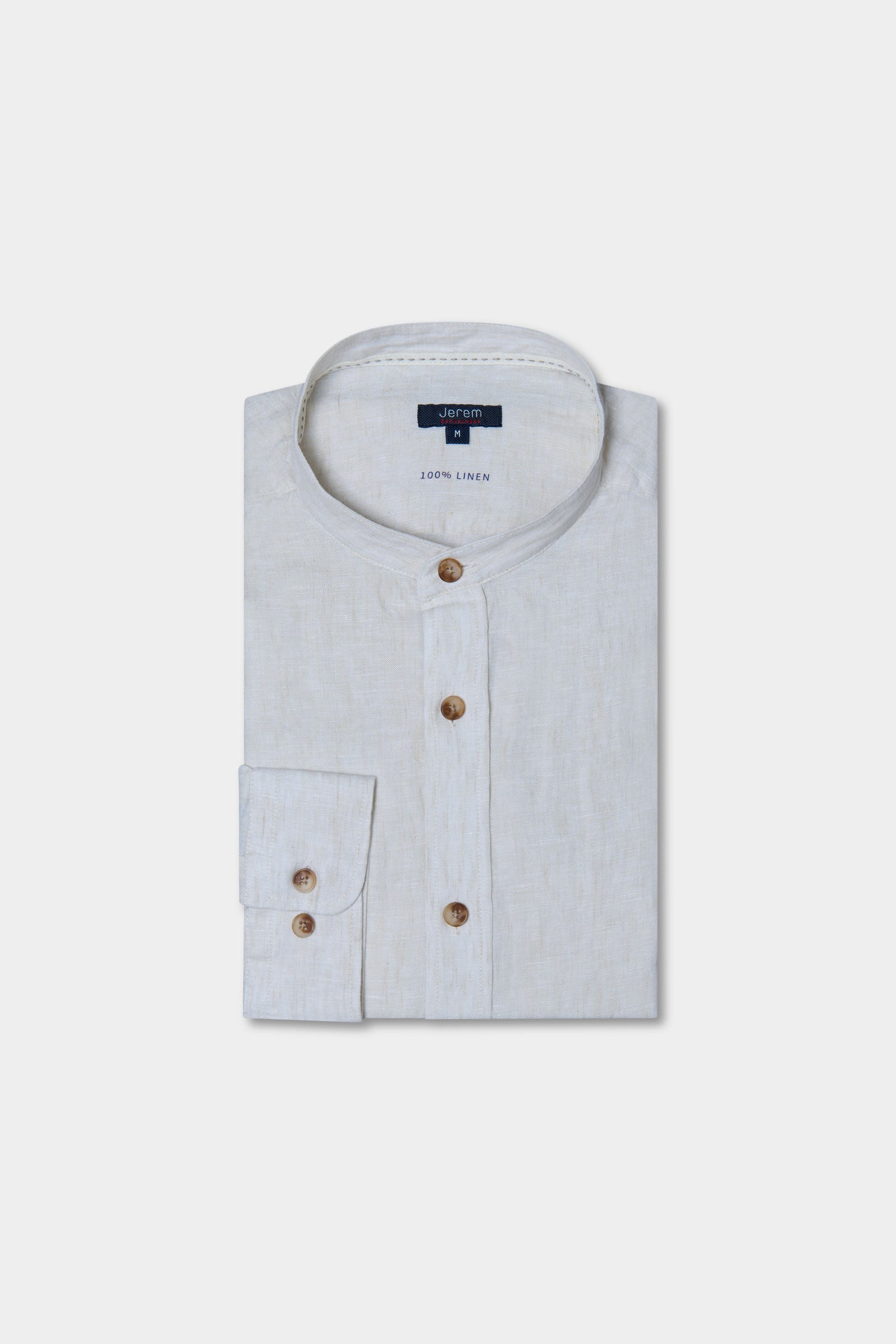 Lin col mao — Chemise Jerem, col mao