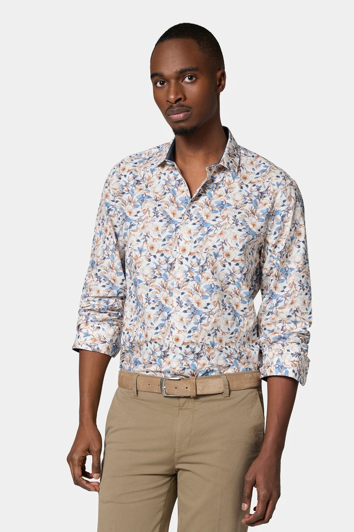 Chemise imprimée fleurie Jerem