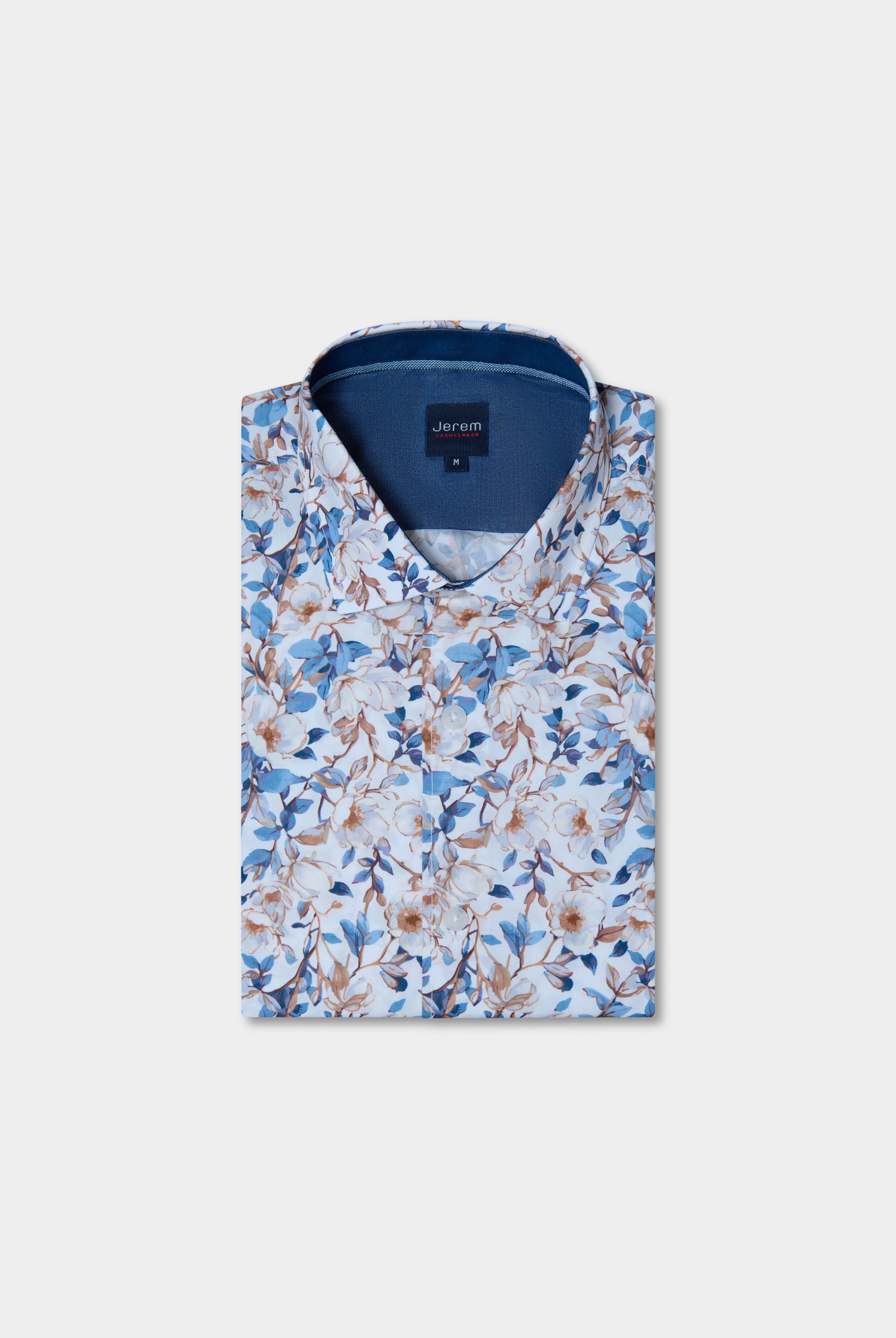 Chemise imprimée fleurie Jerem vue 5