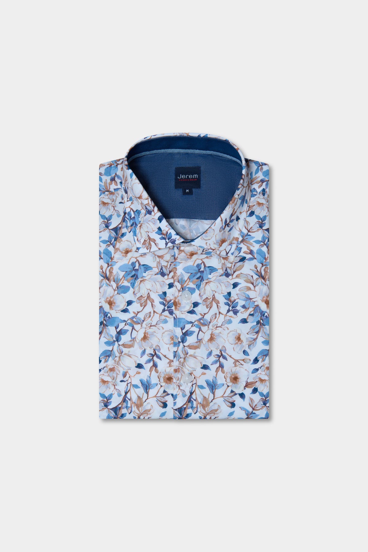 Chemise imprimée fleurie Jerem vue 5