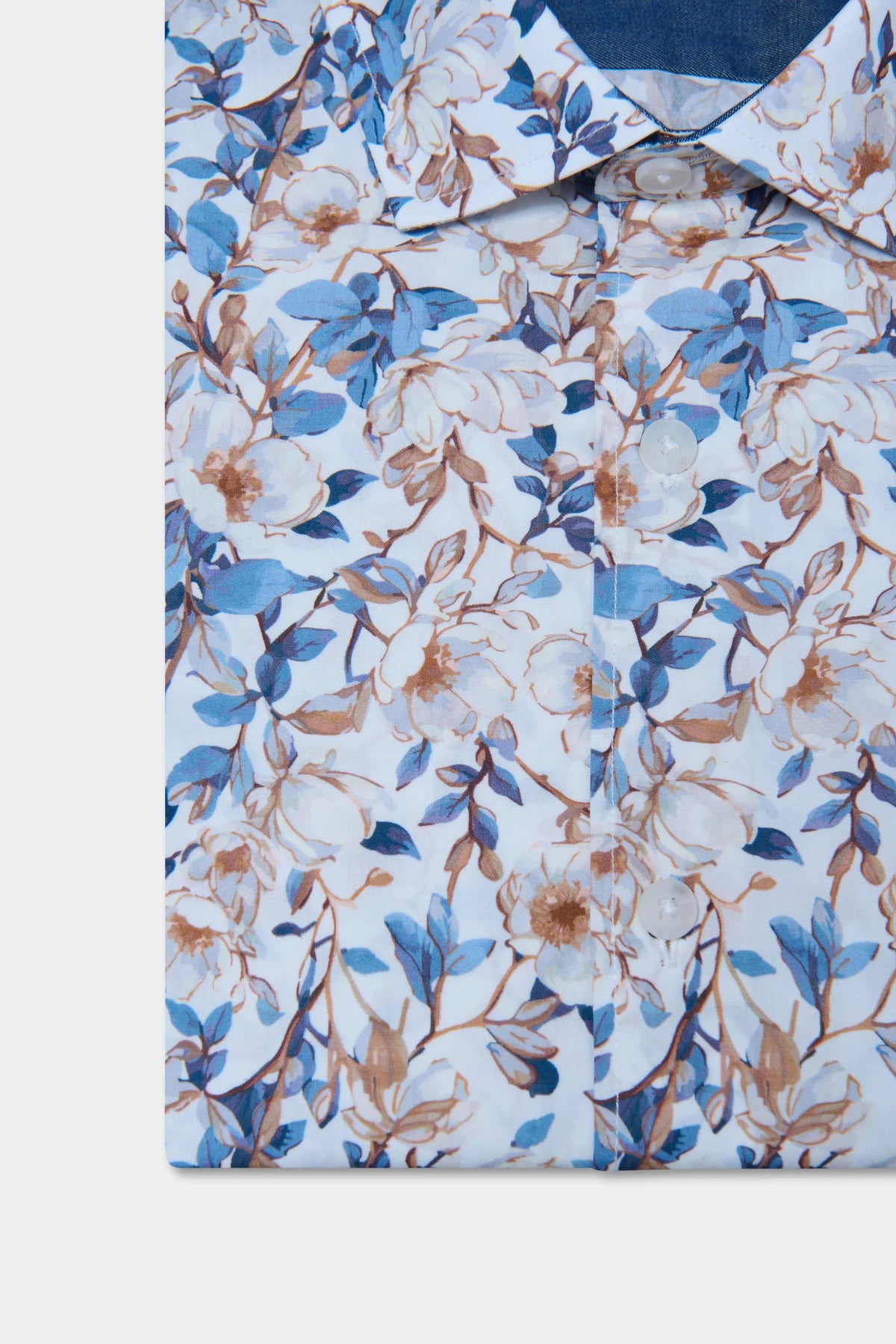 Chemise imprimée fleurie Jerem vue 7