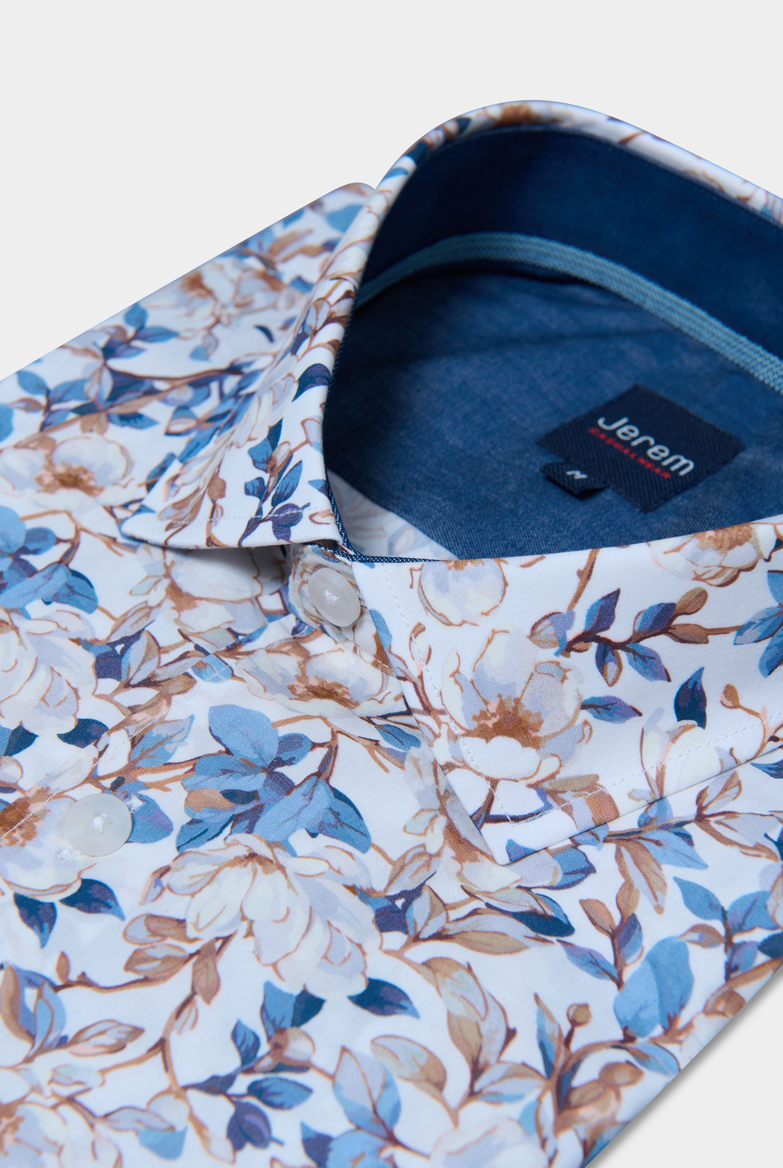 Chemise imprimée fleurie Jerem vue 6