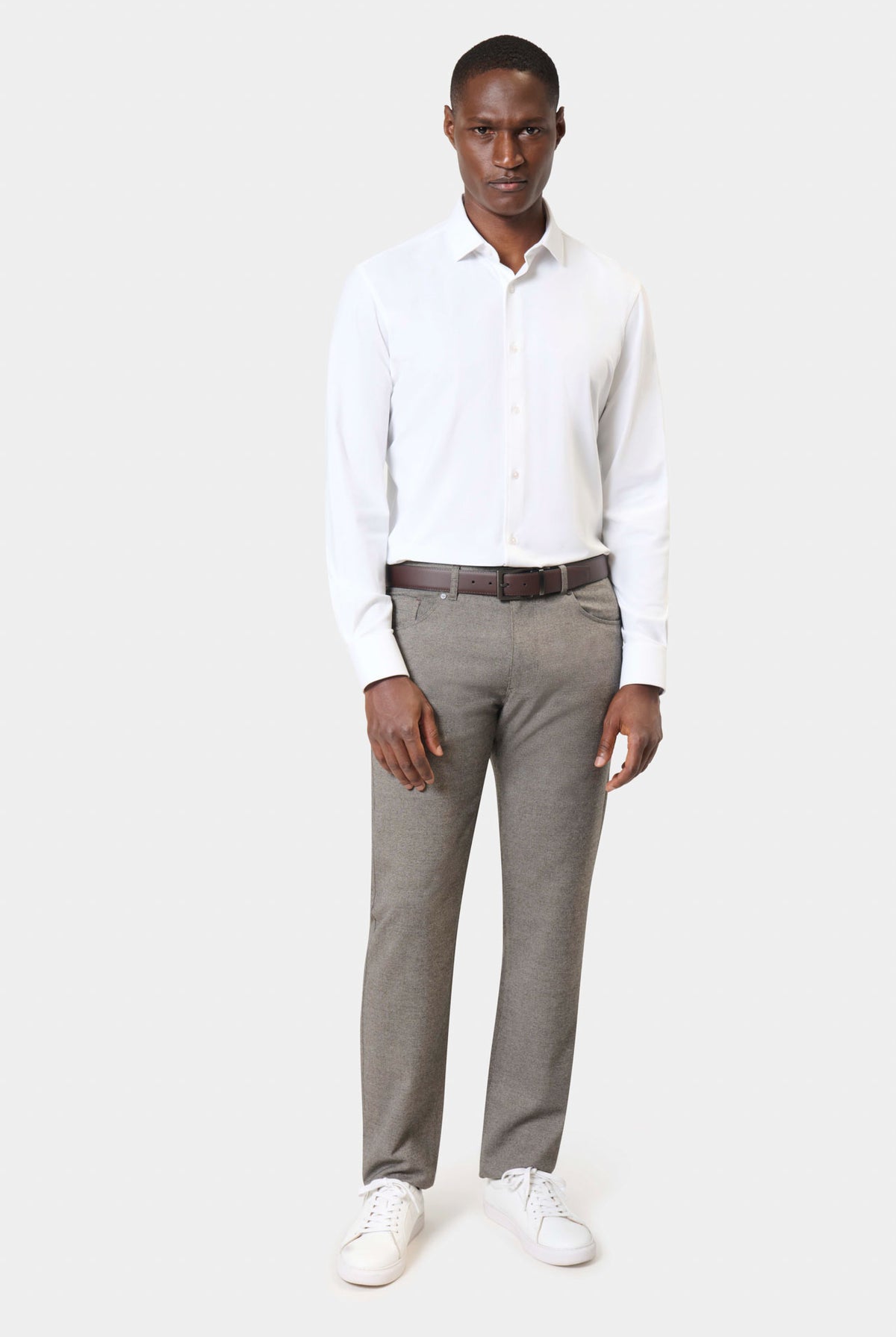 Chemise confort en coton stretch – vue 10