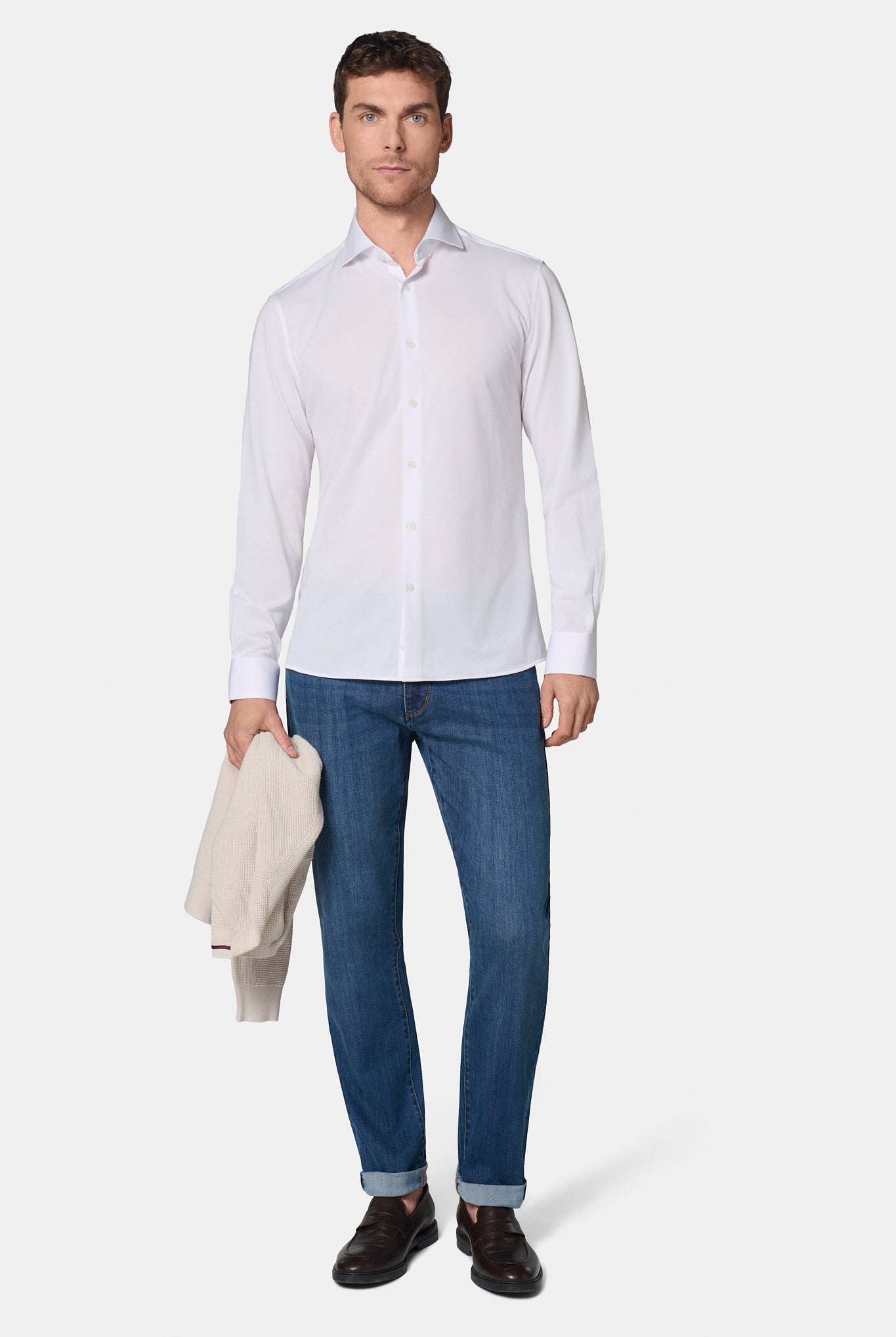 Jersey — Chemise Jerem, coupe confortable vue 7